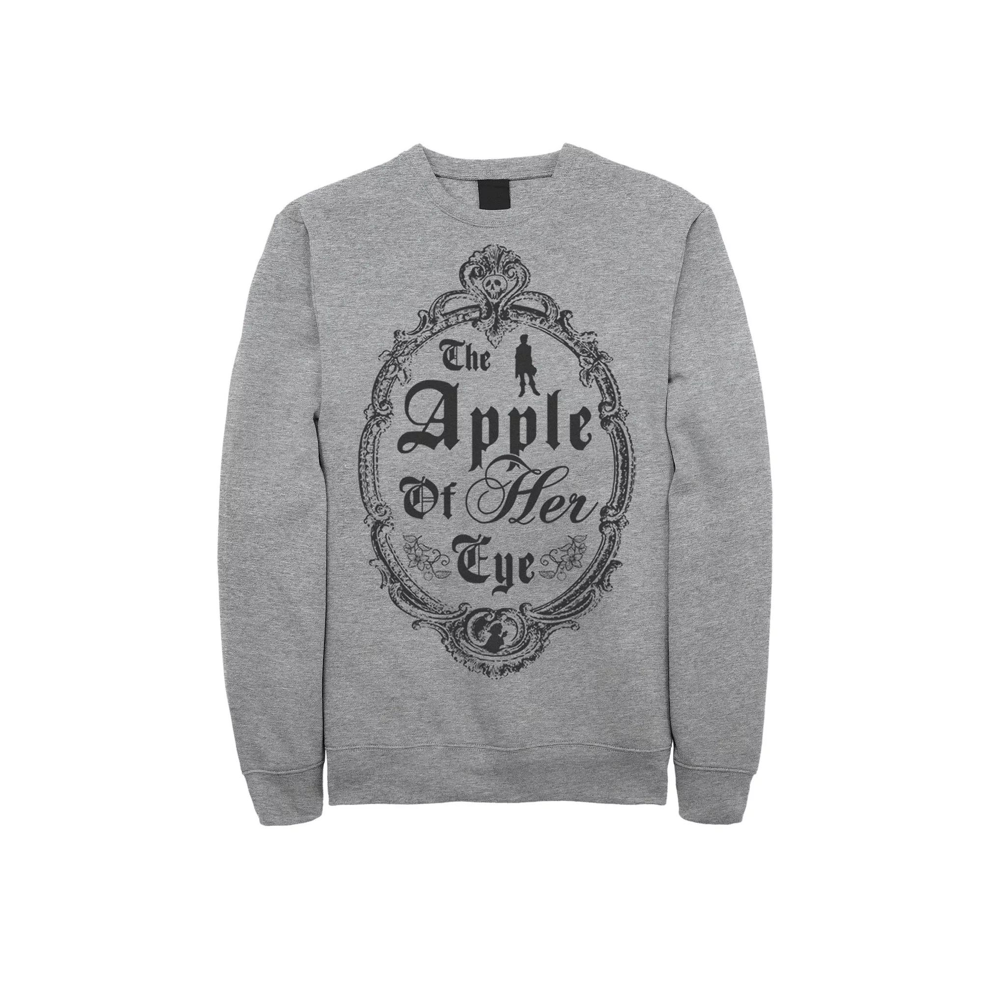 Disney's Snow White Men's Apple Of Her Eye Mirror Art Sweatshirt,  Product Image
