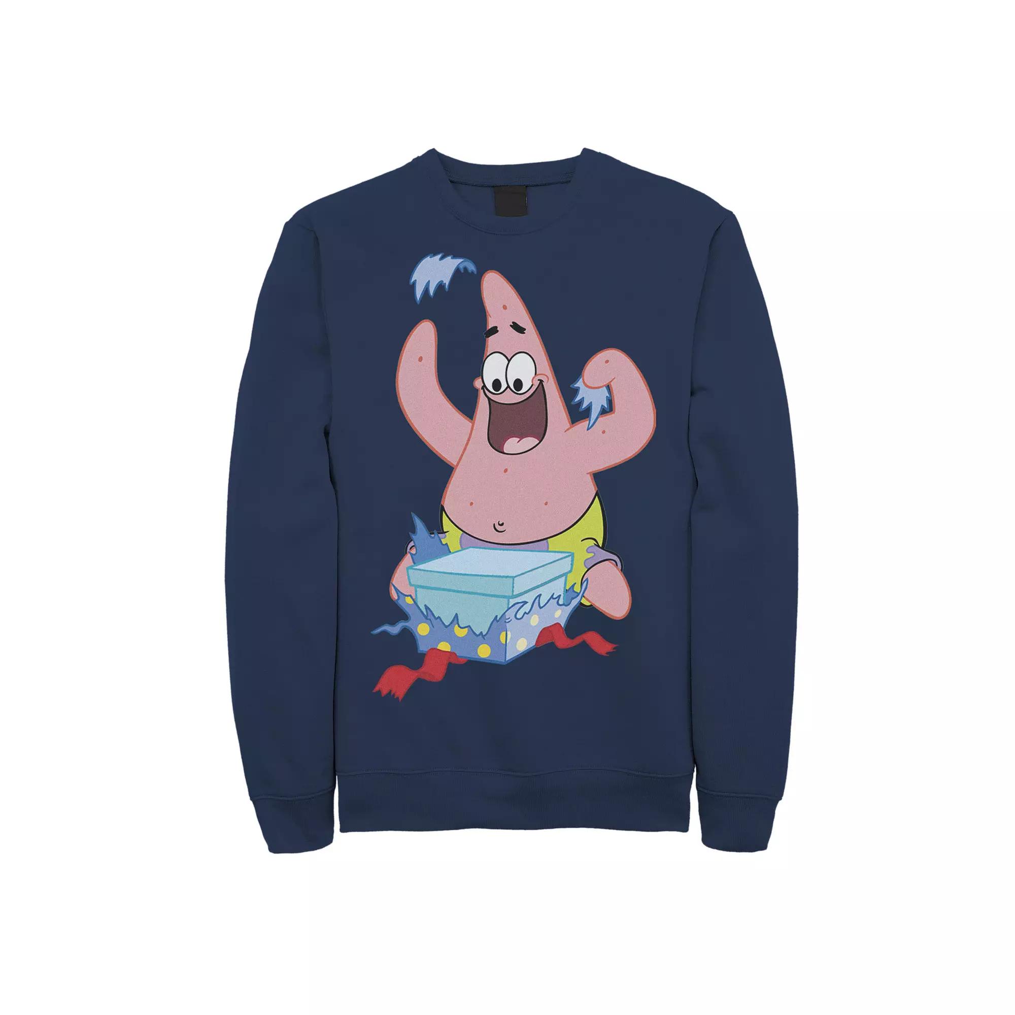 Men's Nickelodeon SpongeBob SquarePants Patrick Star Holiday Sweatshirt,  Product Image