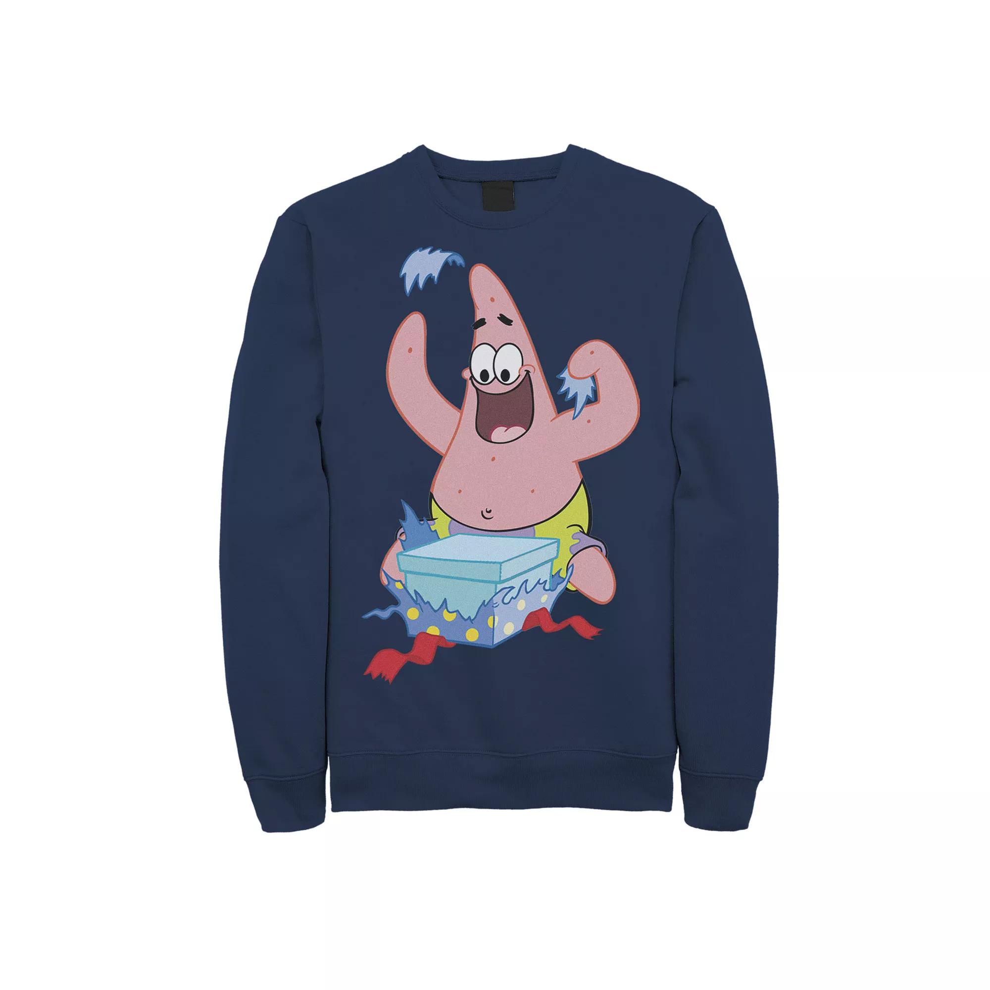 Men's Nickelodeon SpongeBob SquarePants Patrick Star Holiday Sweatshirt,  Product Image