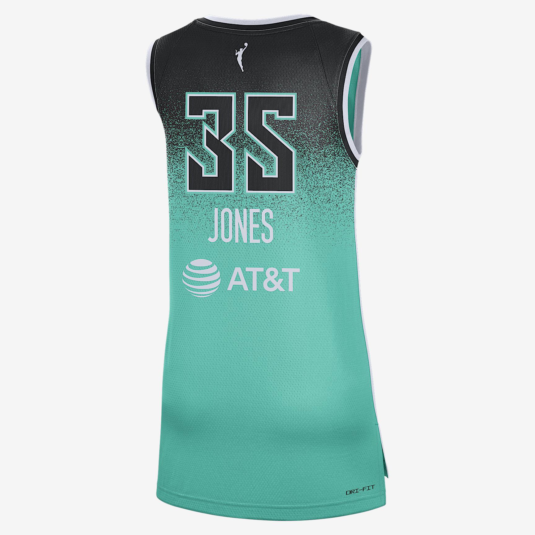 Jonquel Jones New York Liberty Nike Women's Dri-FIT WNBA Victory Jersey Product Image