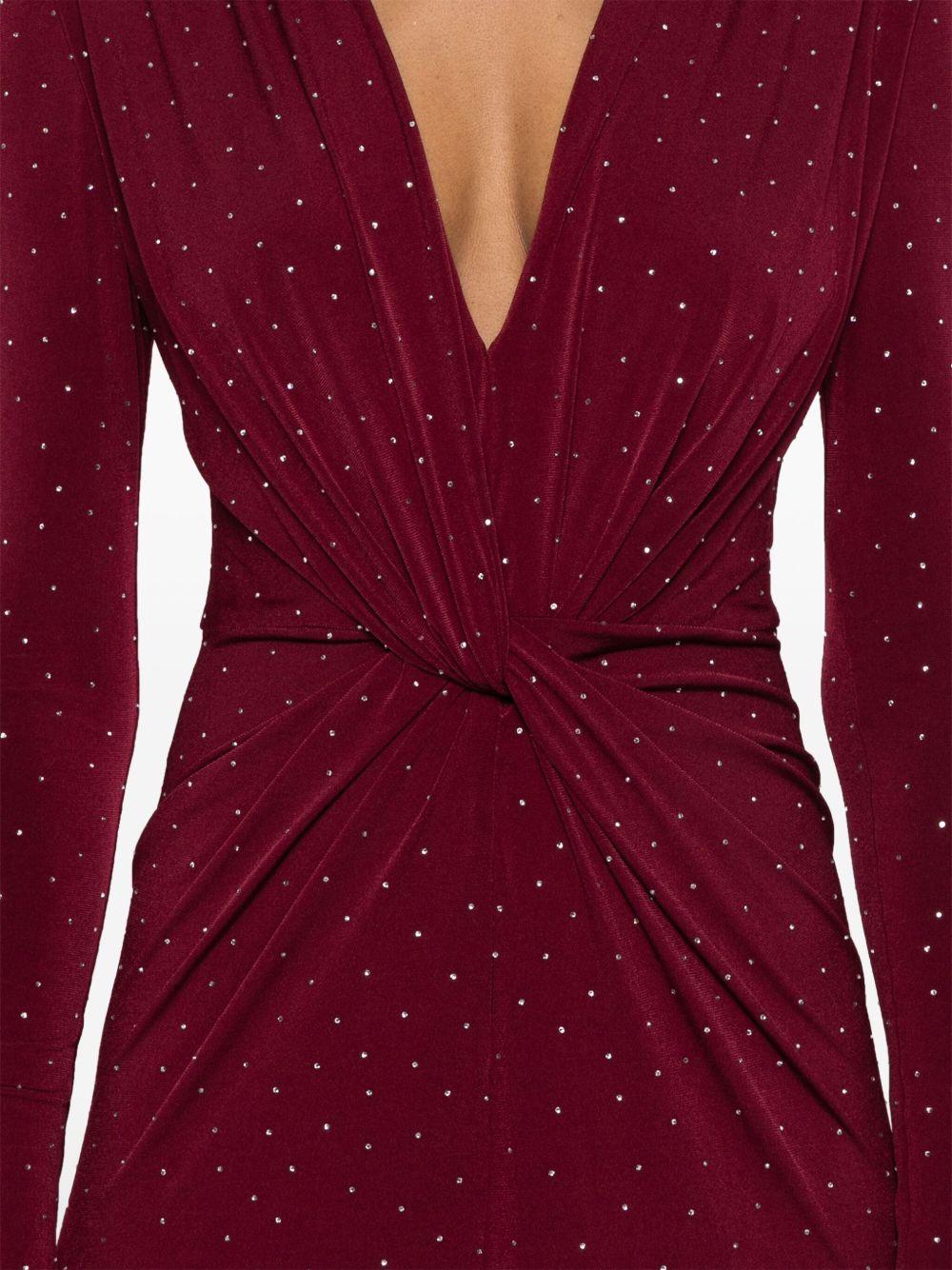 rhinestone-embellished maxi dress Product Image