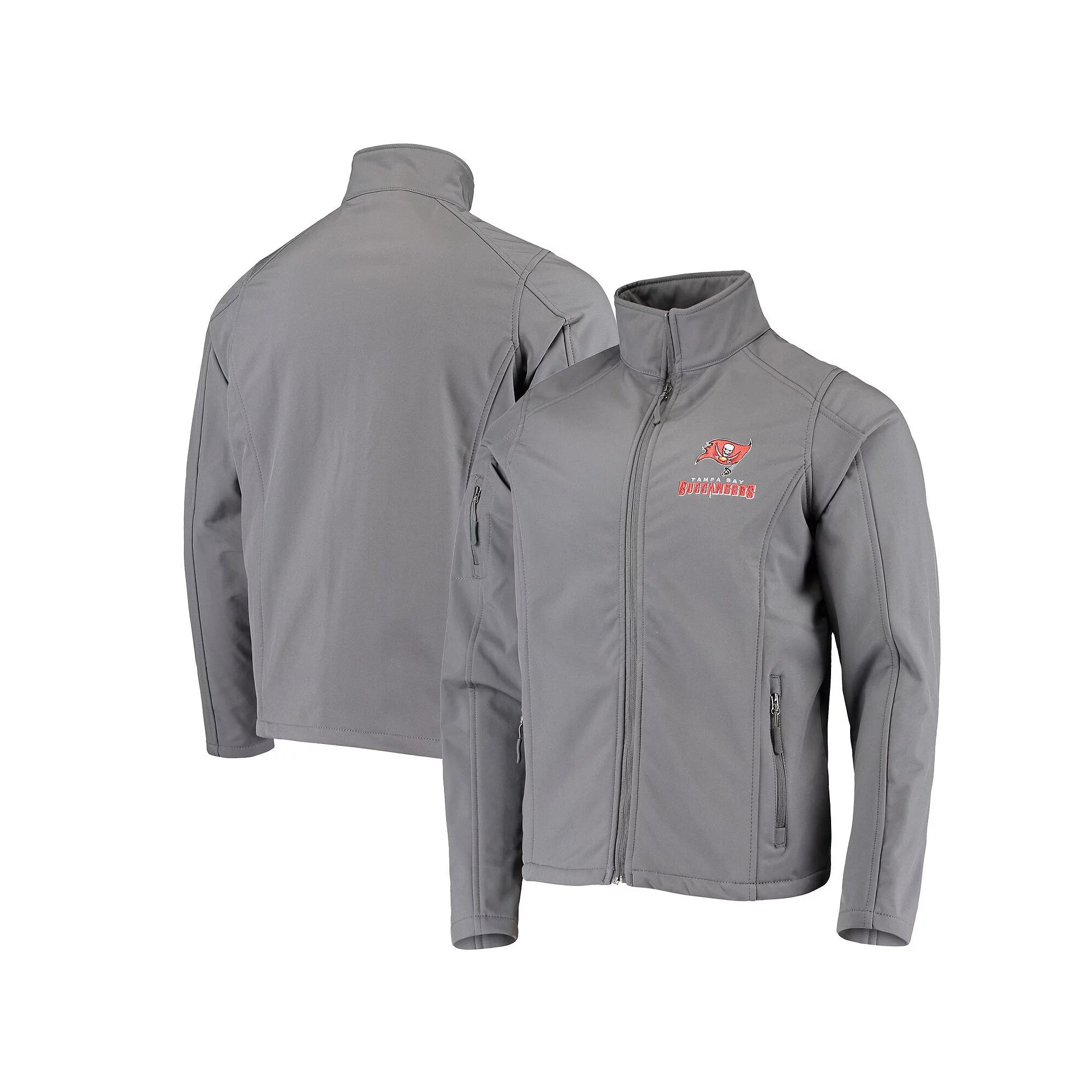 Men's Dunbrooke Pewter Tampa Bay Buccaneers Sonoma Softshell Full-Zip Jacket,  Product Image