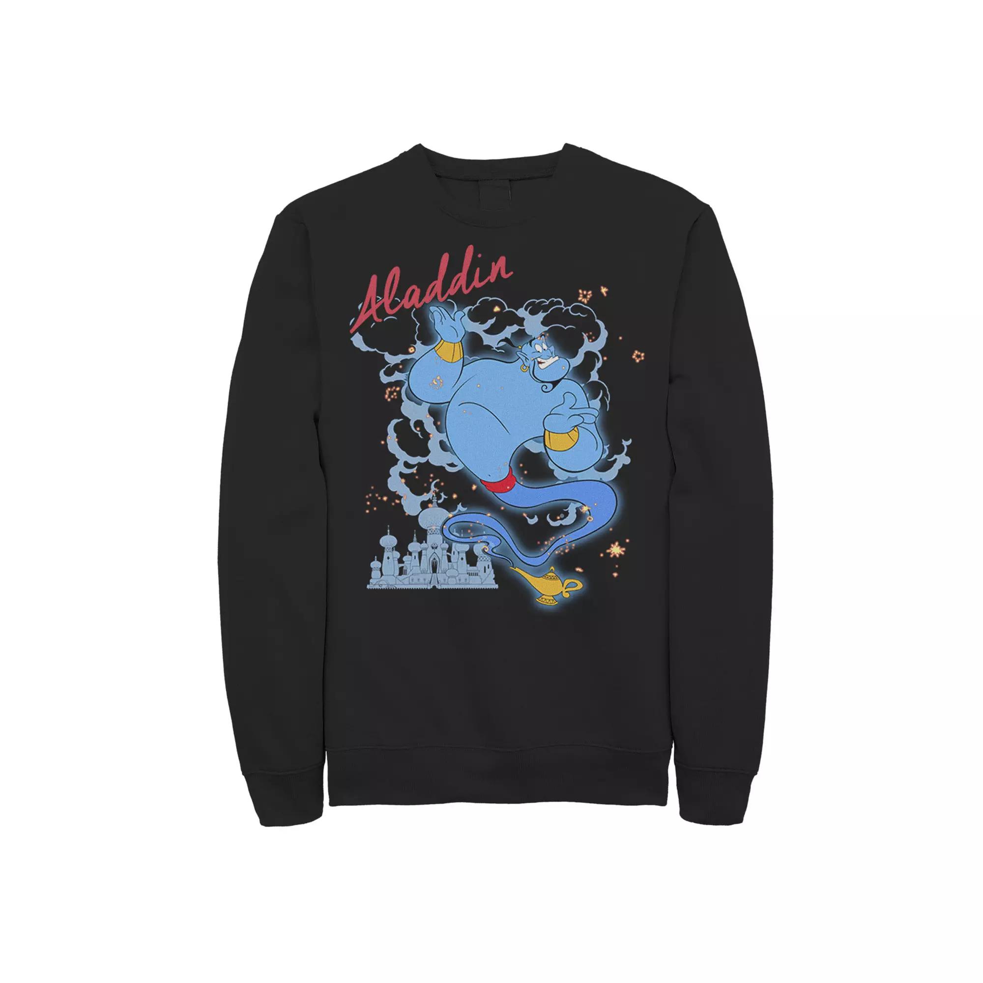 Disney's Aladdin Genie Men's Smoke & Sparkle Sweatshirt,  Product Image