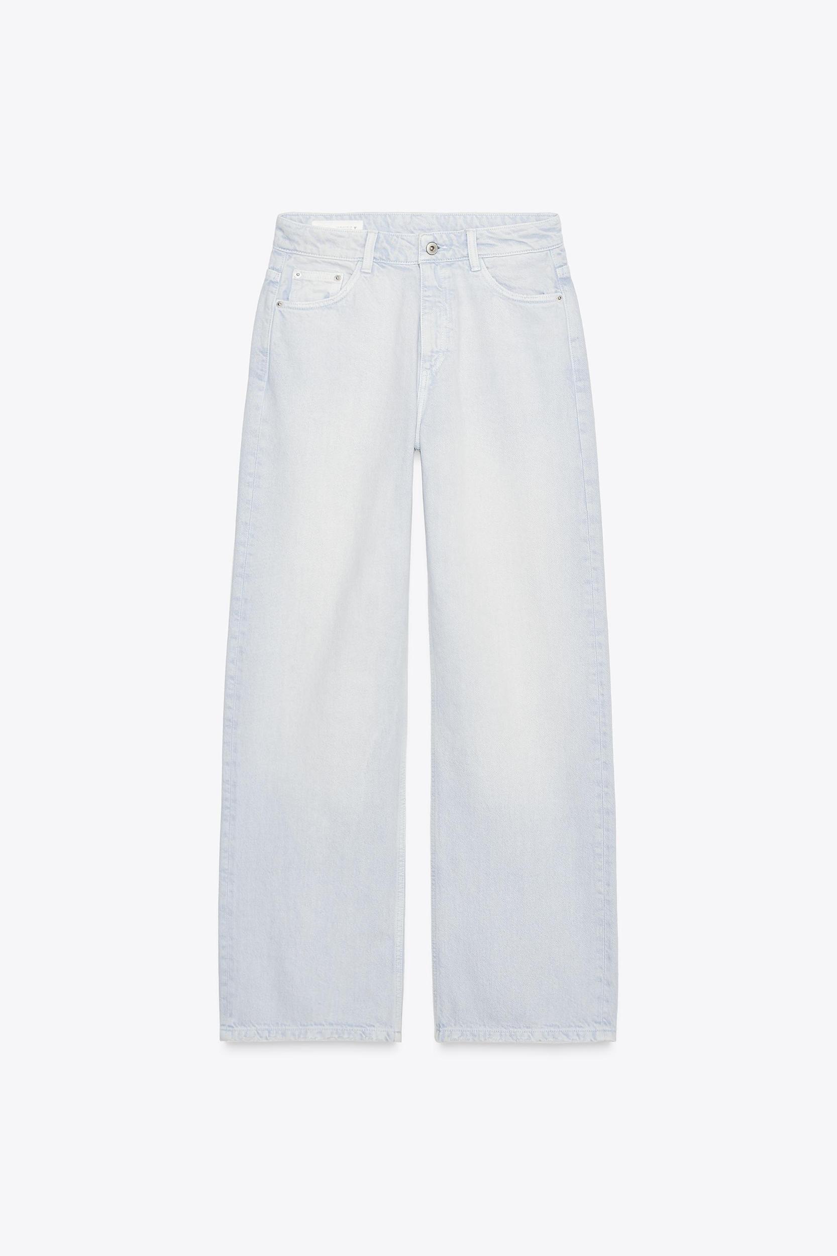 TRF MID-RISE WIDE LEG JEANS Product Image