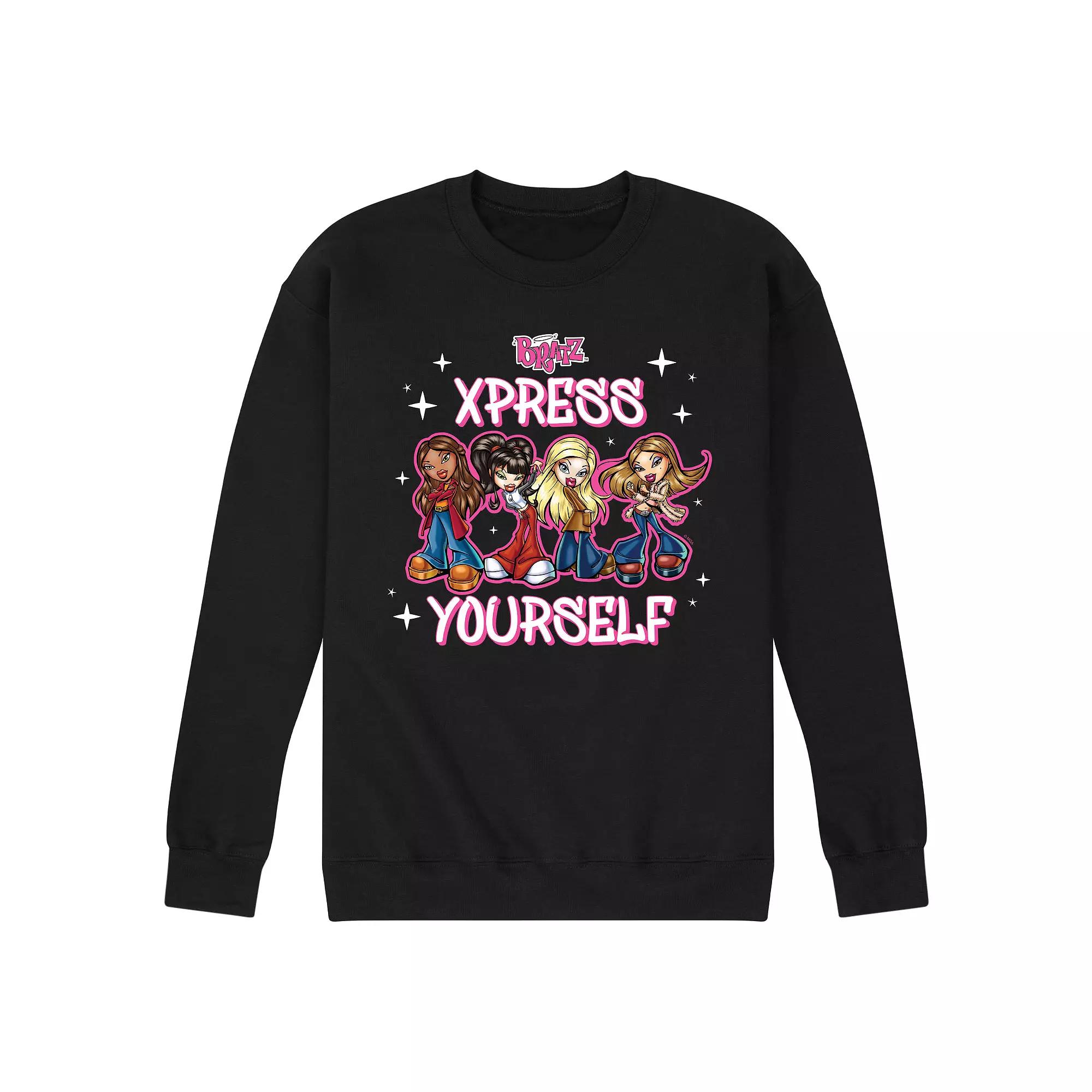 Men's Bratz Xpress Yourself Fleece Sweatshirt,  Product Image