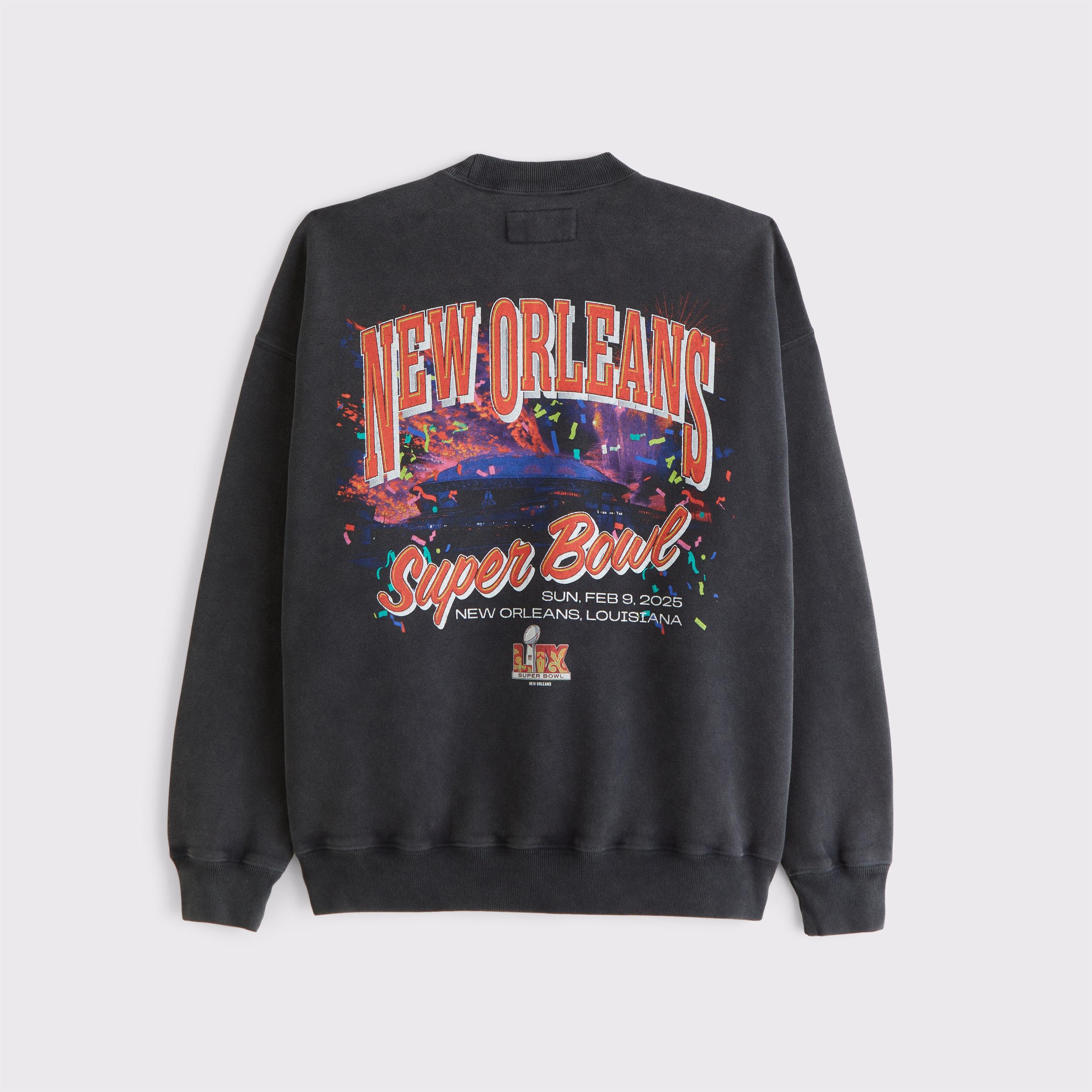 Super Bowl Graphic Crew Sweatshirt Product Image