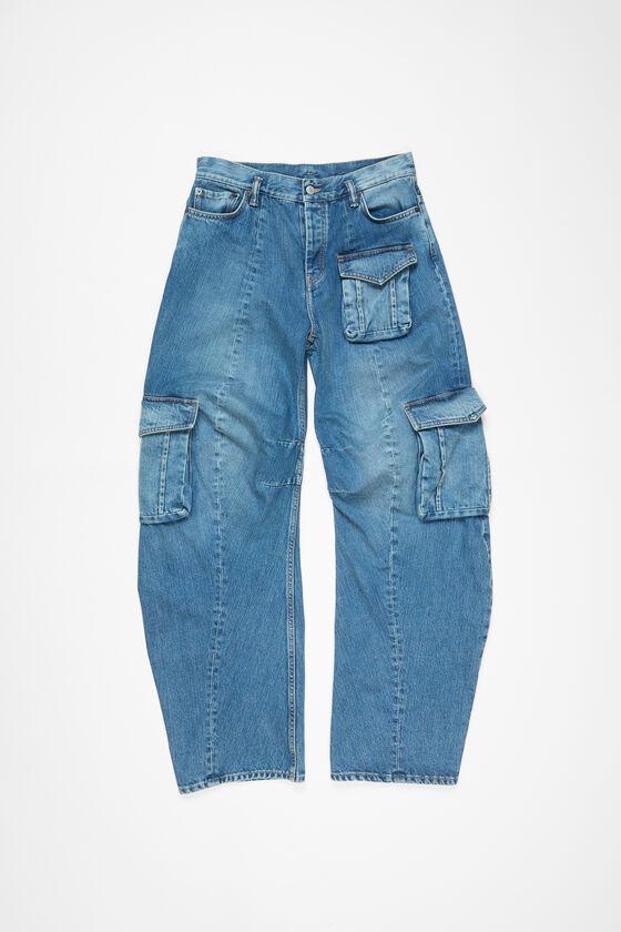 Denim cargo trousers Product Image
