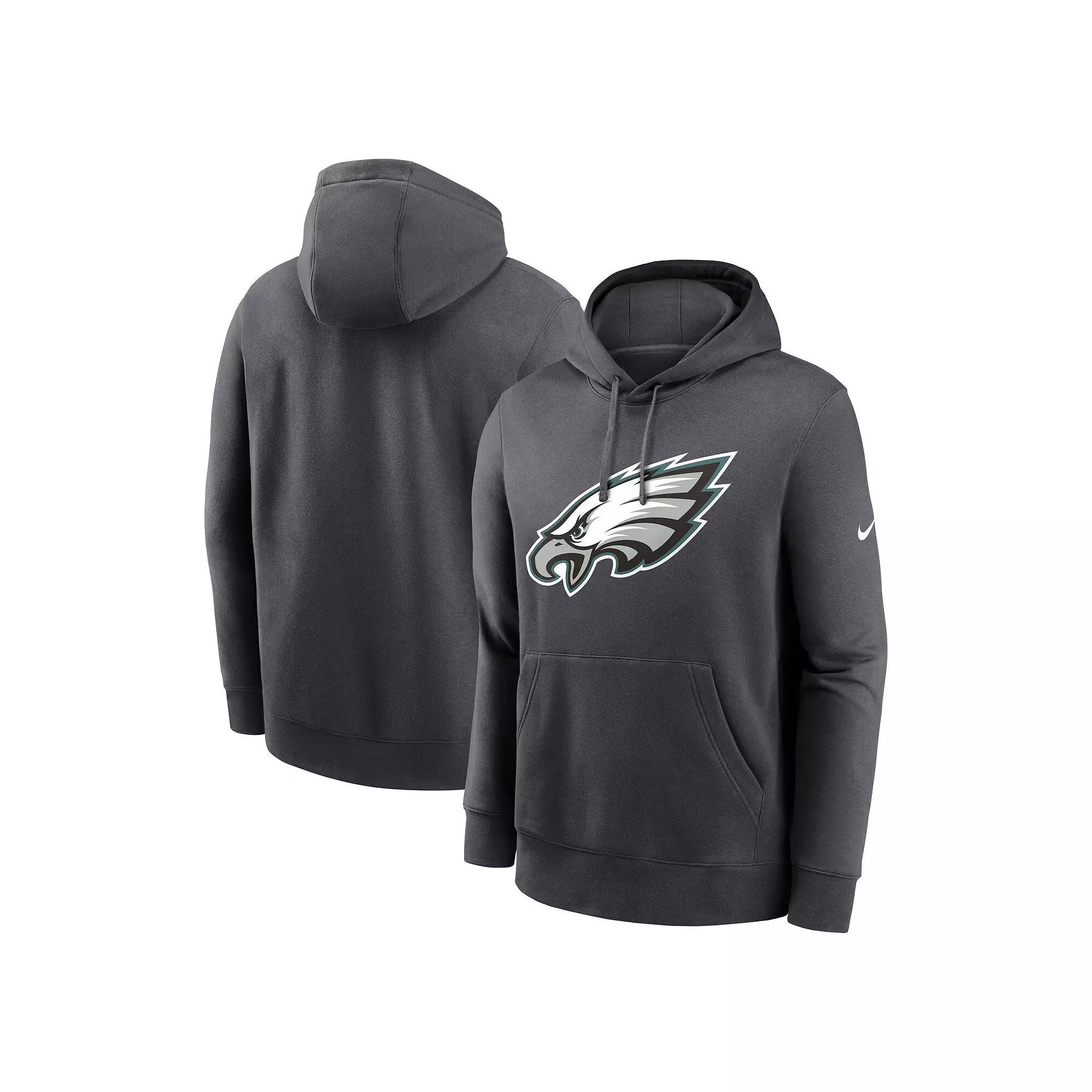 Men's Nike Black Philadelphia Eagles Primetime Club Logo Hoodie,  Product Image