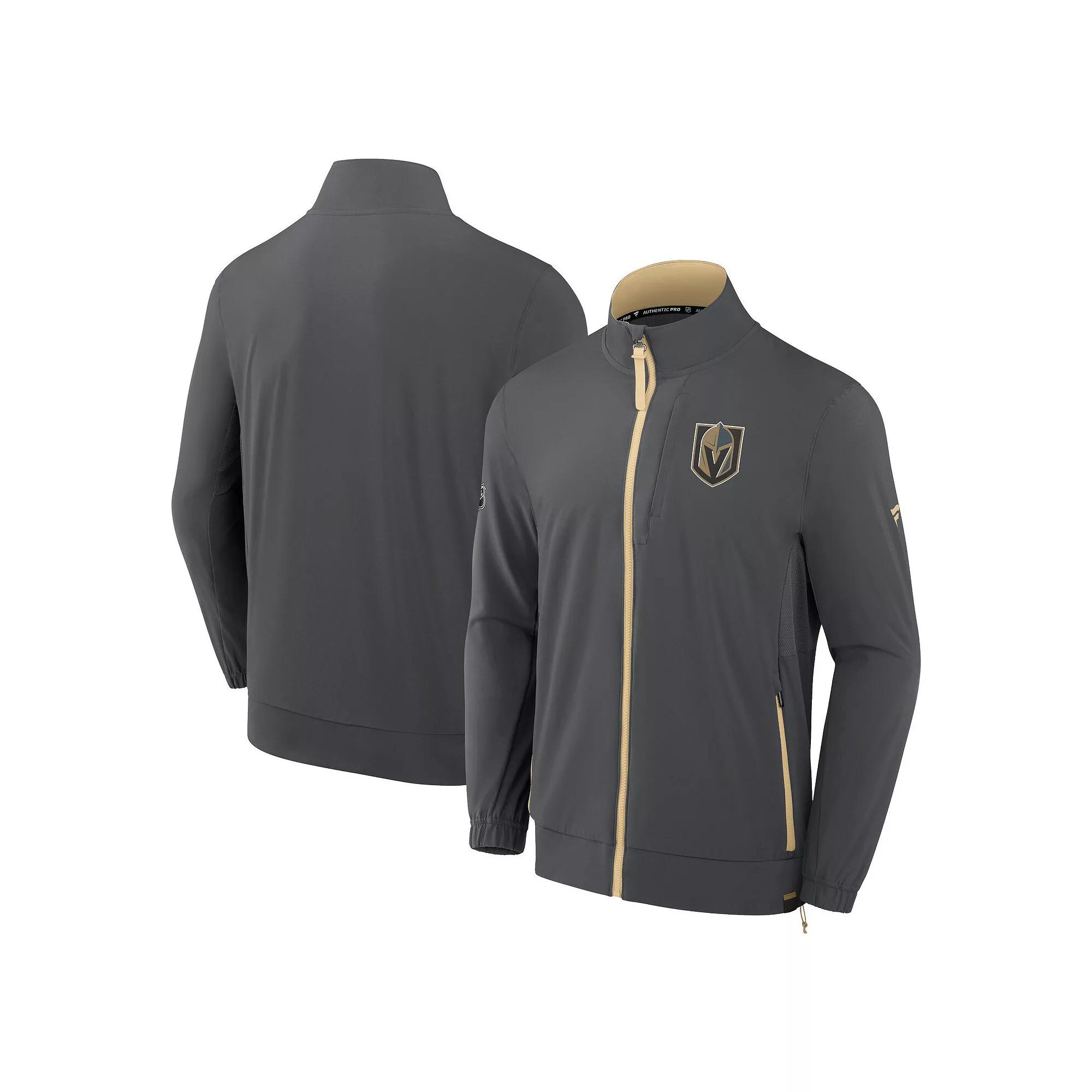 Men's Fanatics Blue Colorado Avalanche Authentic Pro Rink Coaches Full-Zip Jacket,  Product Image