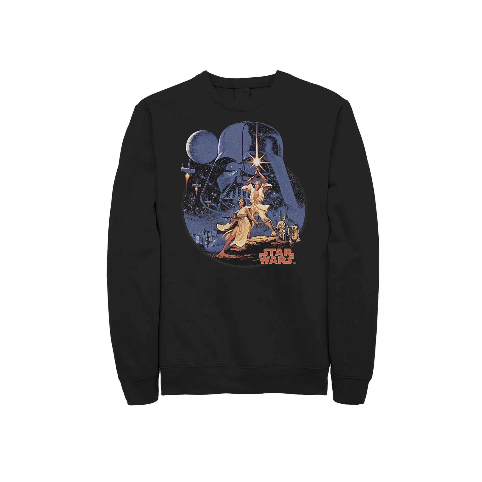 Disney's Aladdin Men's Live Action Jasmine Framed Portrait Graphic Fleece Pullover,  Product Image