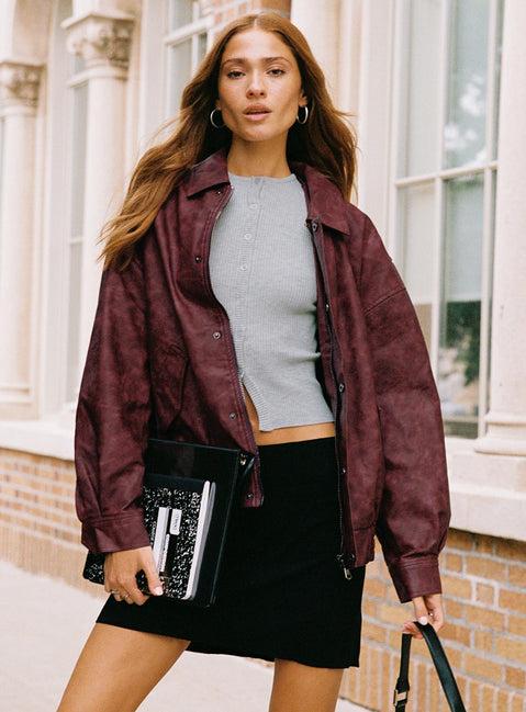 Selby Mini Skirt Black Product Image