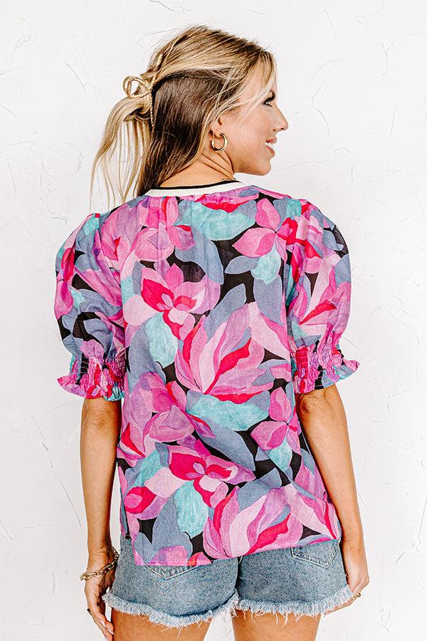 Casually Stunning Floral Top Product Image