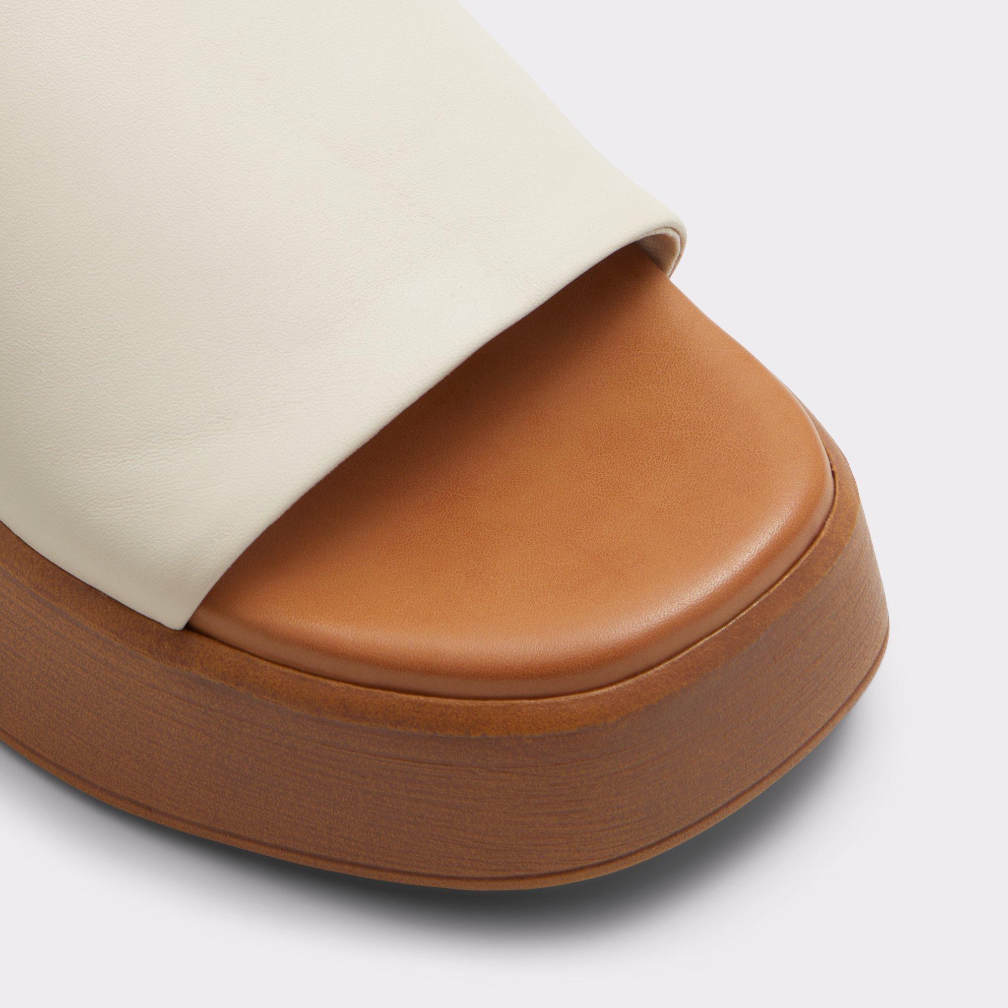 Yassu Other White Leather Women's Platform Sandals | ALDO US Product Image