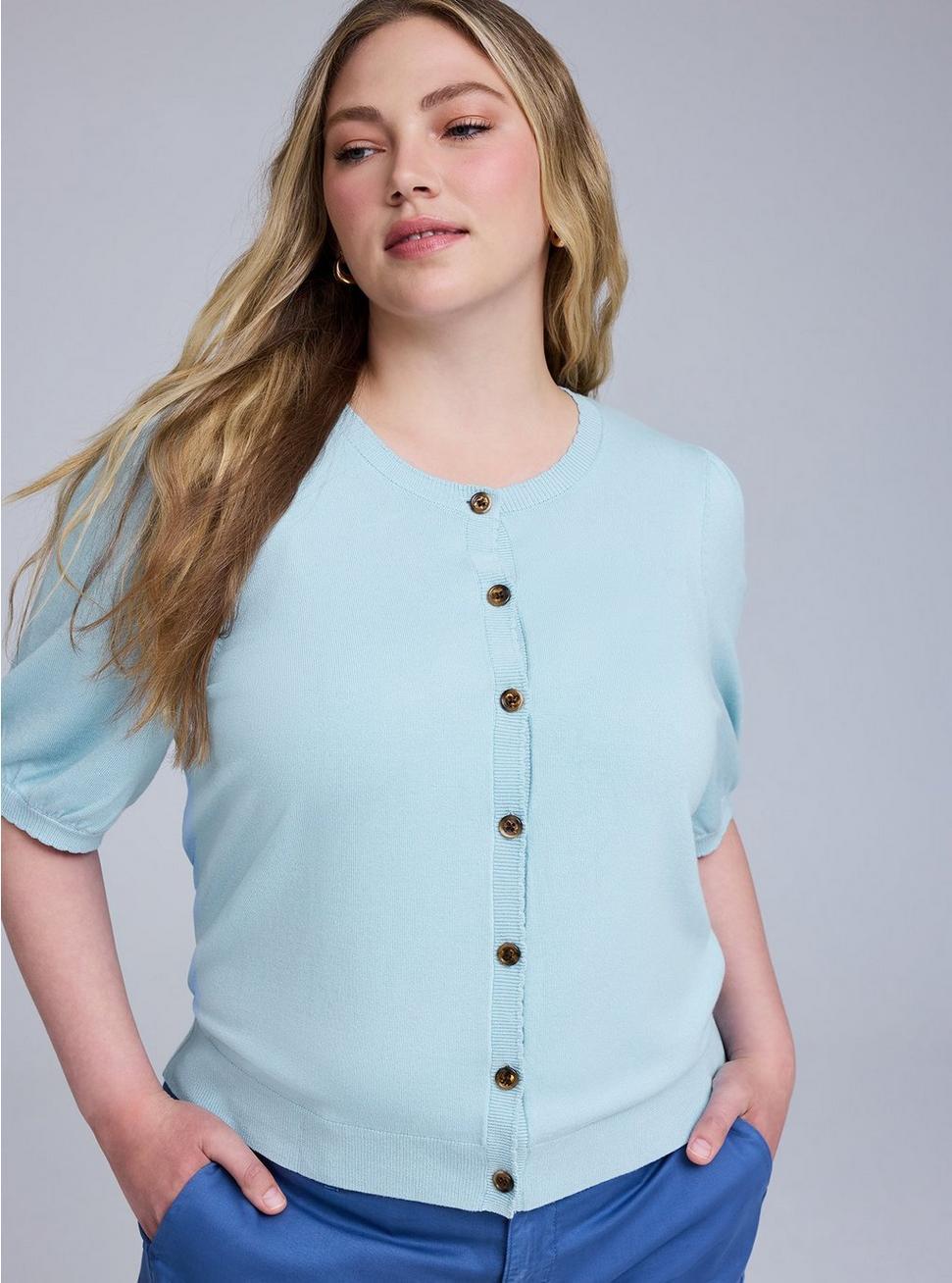Belle Isle Scalloped Cardi Product Image