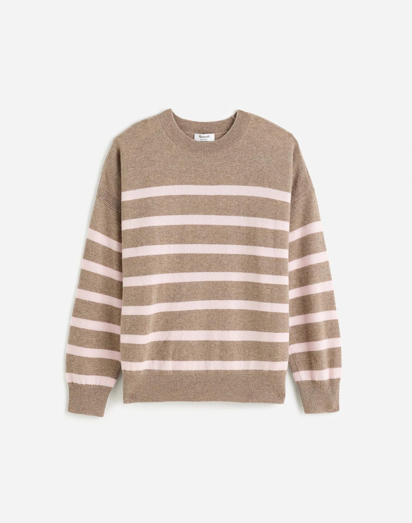 Cashmere Relaxed Crewneck Sweater Product Image