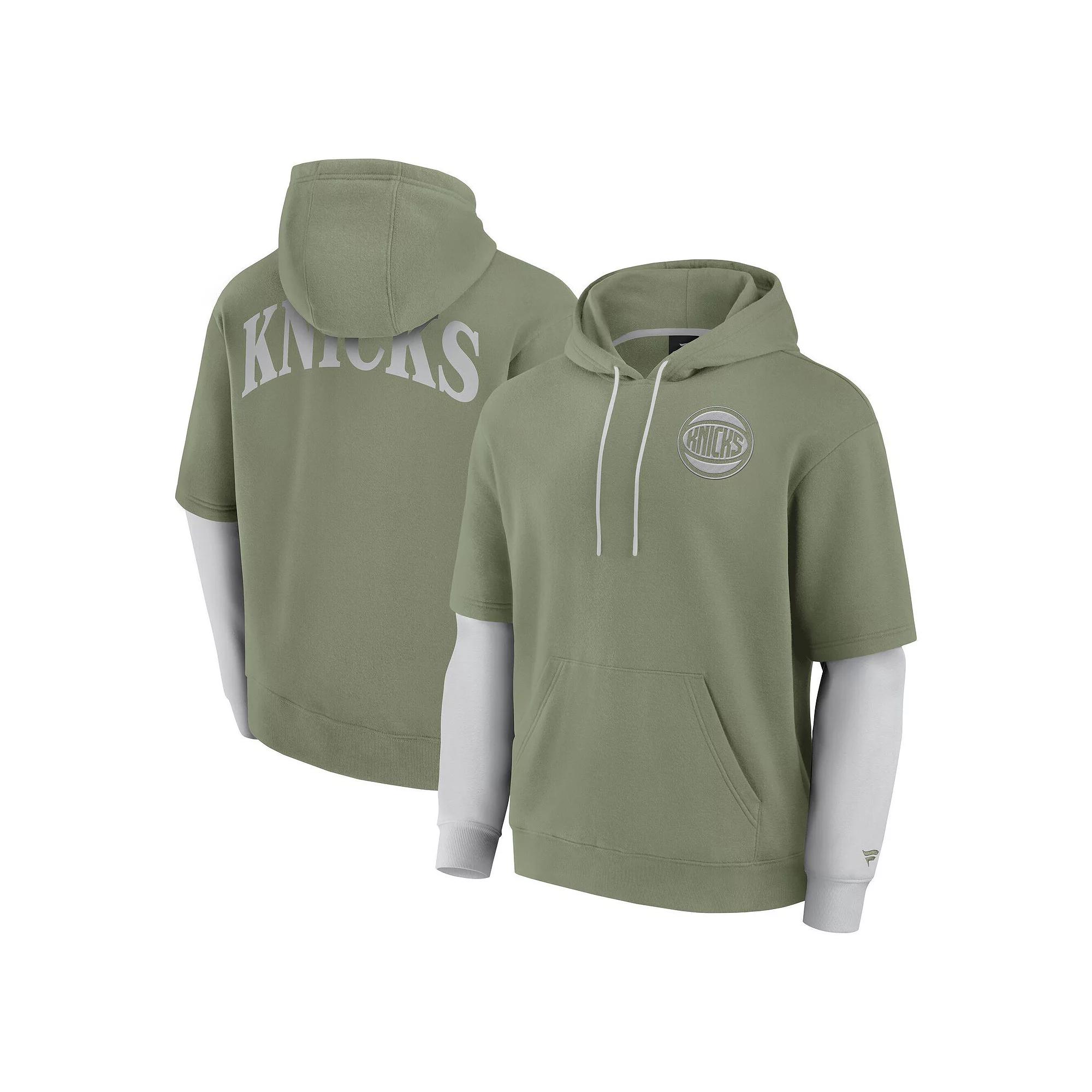 Men's Fanatics Olive Phoenix Suns Elements Sleek Pullover Hoodie,  Product Image