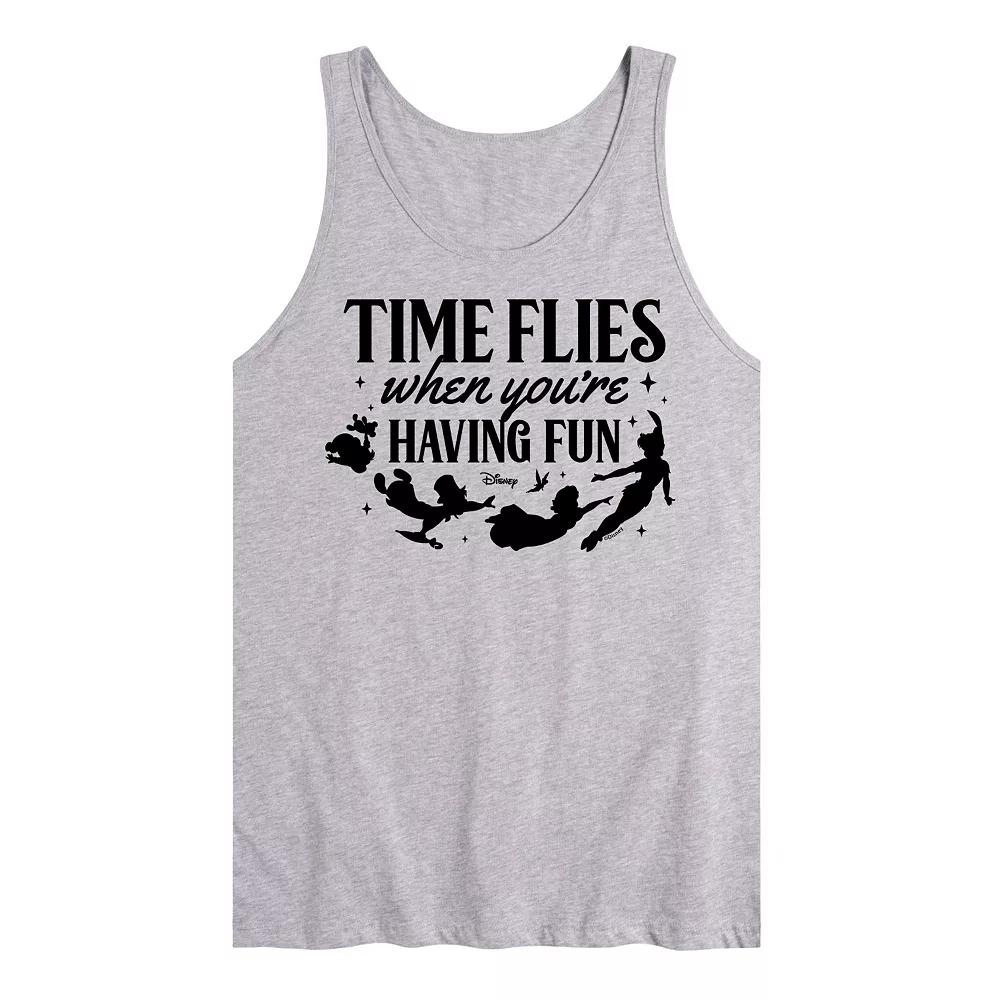 Disney's Peter Pan Men's Time Flies Graphic Tank Top,  Product Image