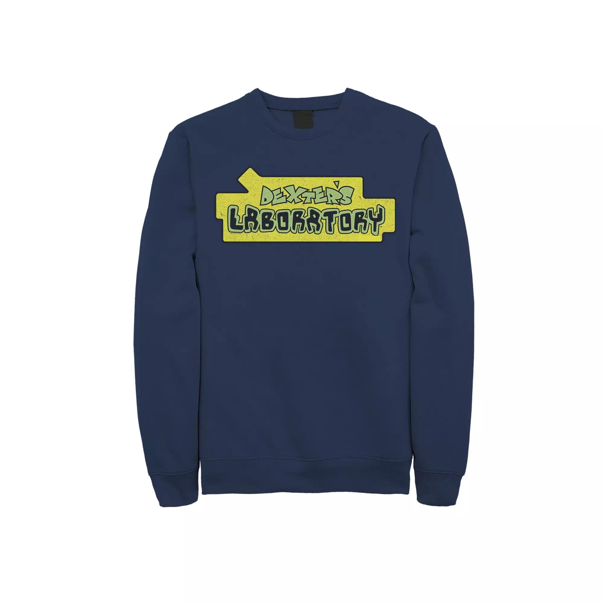 Men's Dexter's Laboratory Original Logo Fleece Top,  Product Image