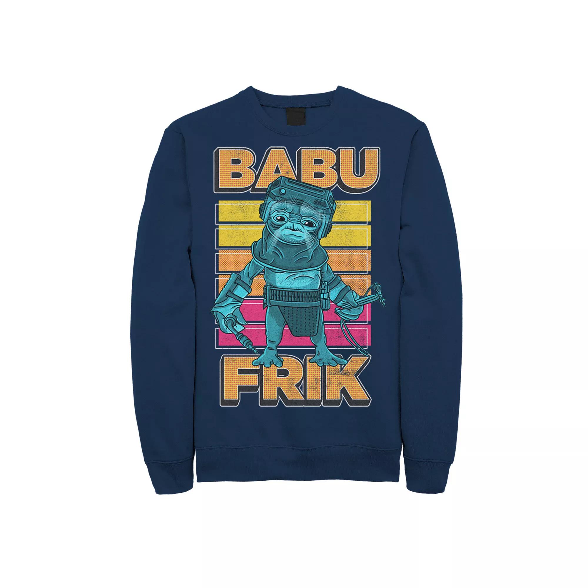 Men's Disney's Peter Pan The Lost Boys Skull Clan Banner Fleece Pullover, Size: Small, Black Product Image