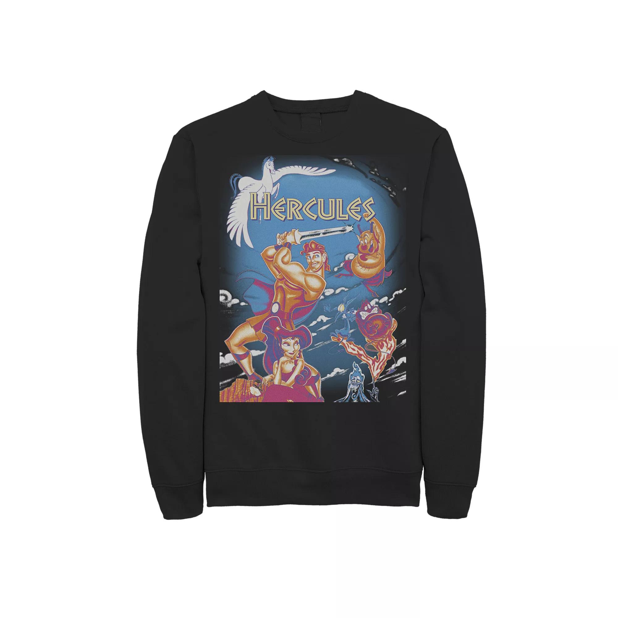 Disney's Hercules Movie Poster DVD Cover Men's Sweatshirt,  Product Image