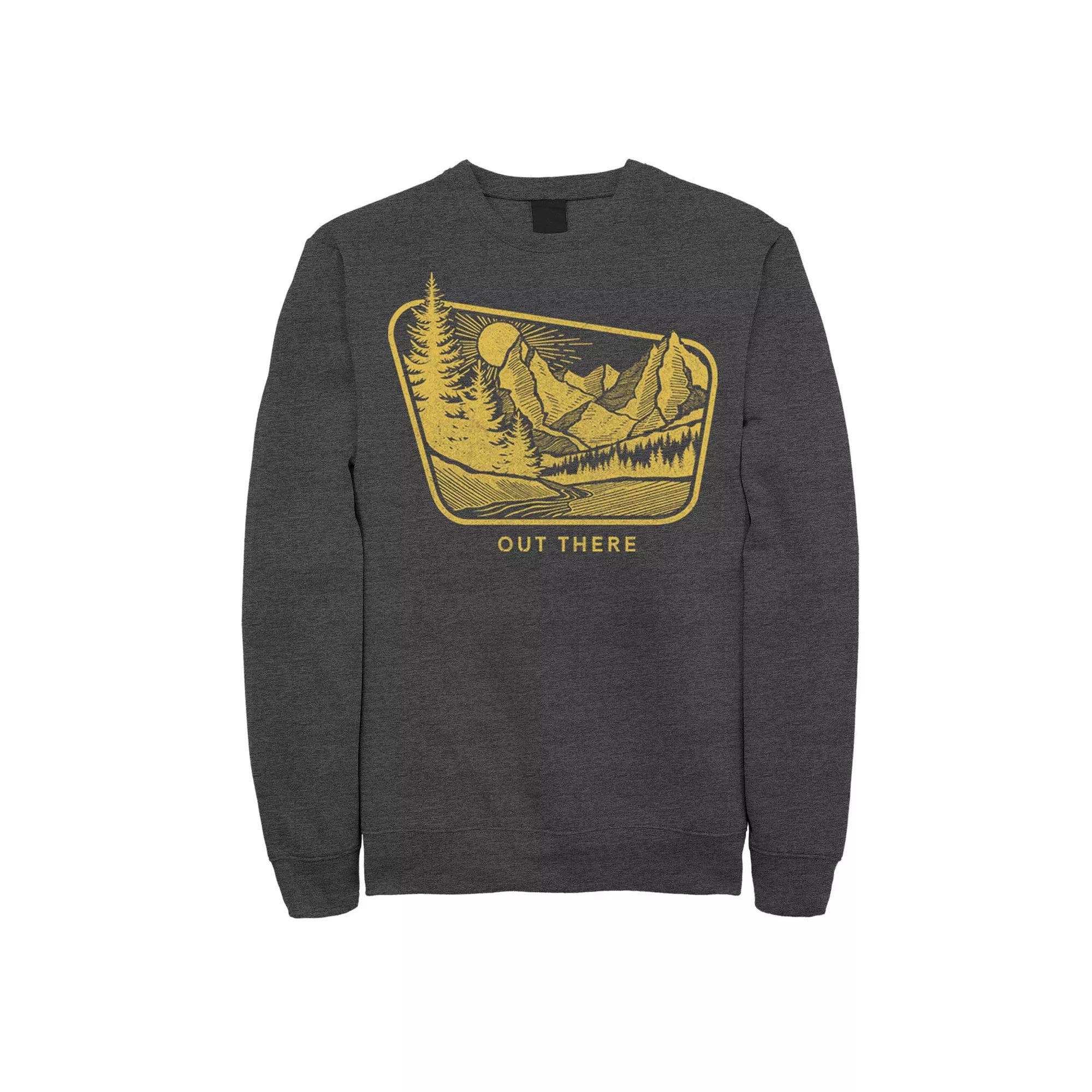 Men's Fifth Sun Out There Mountains And River Sweatshirt,  Product Image