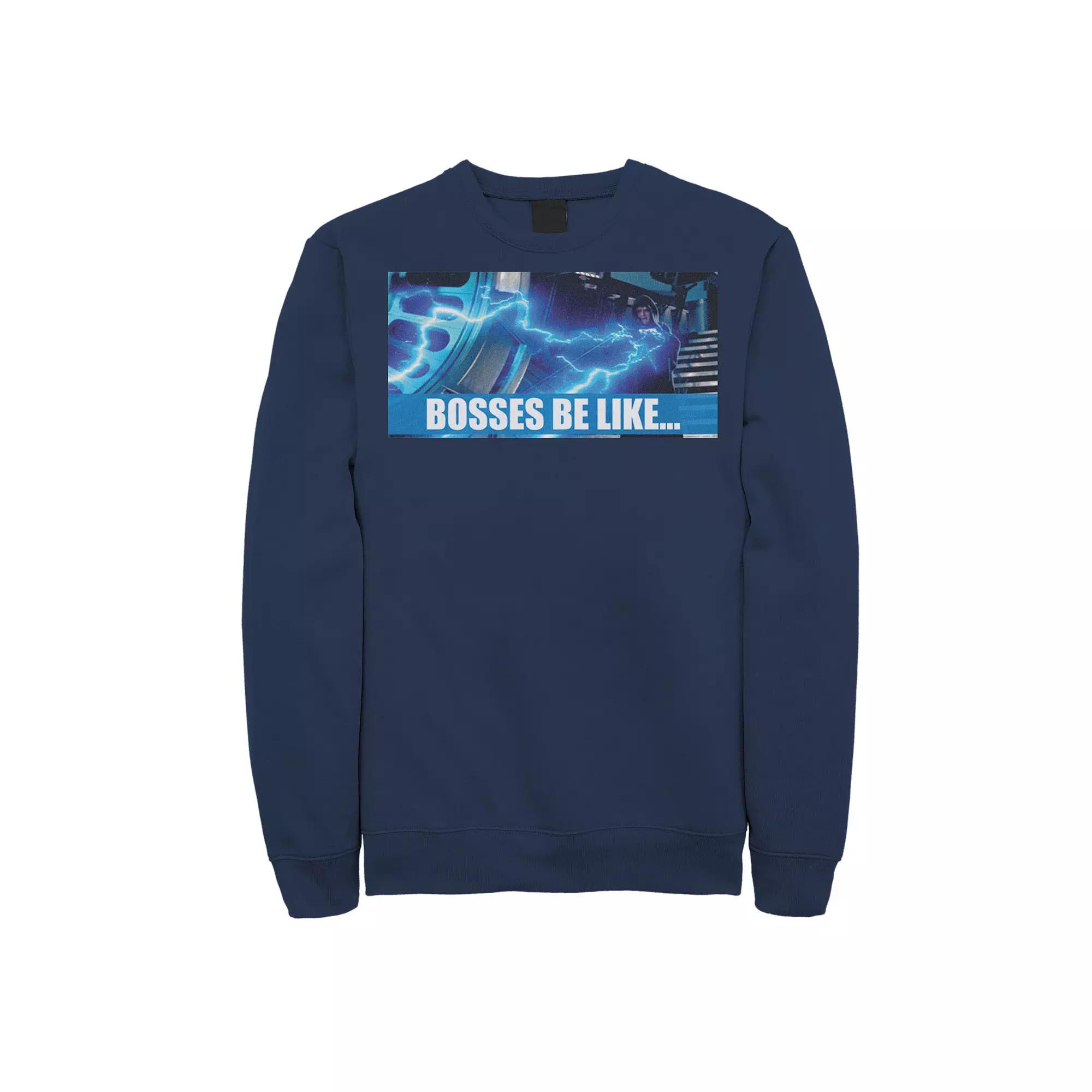 Men's Star Wars Bosses Be Like Meme Sweatshirt,  Product Image