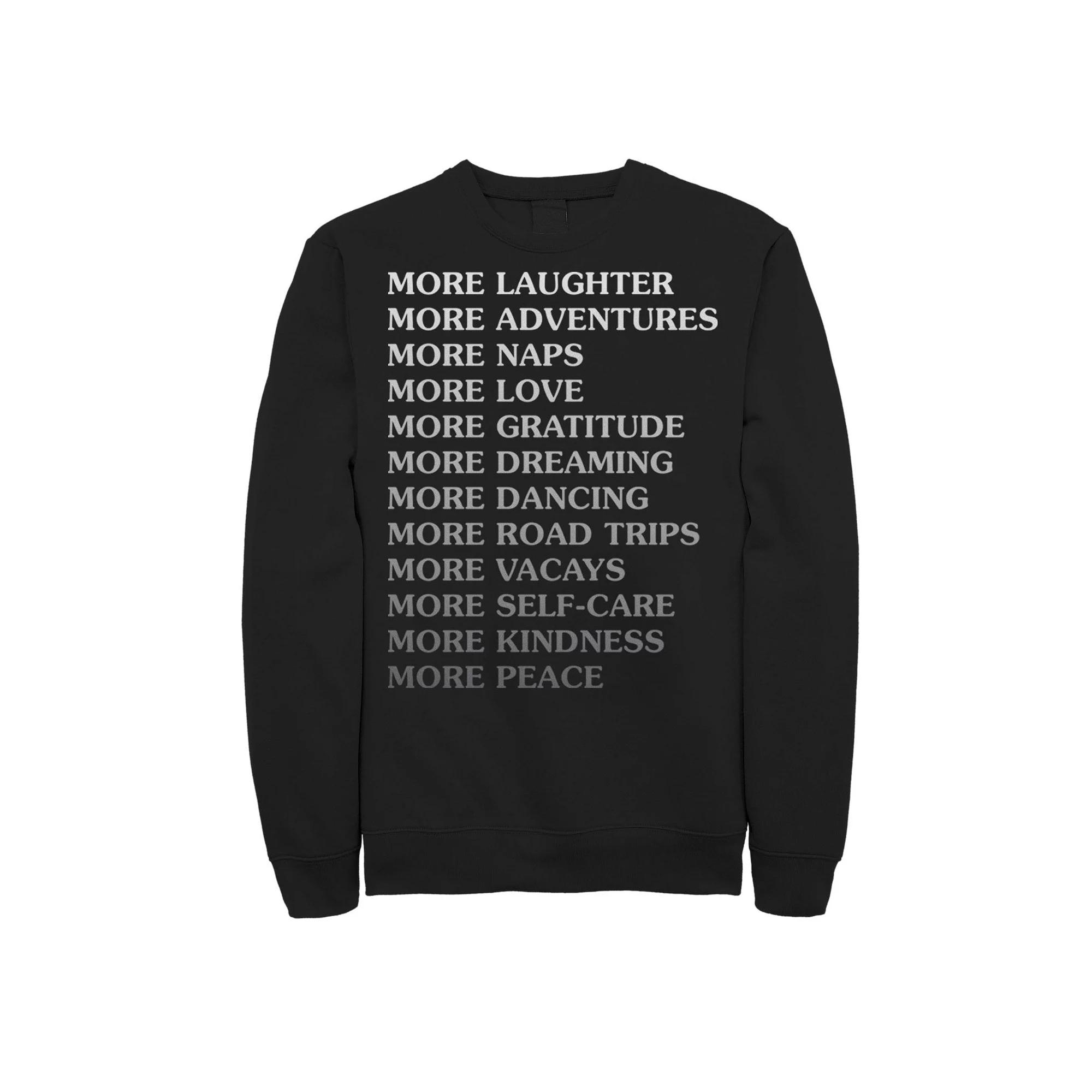 Men's Fifth Sun More List Faded Sweatshirt,  Product Image