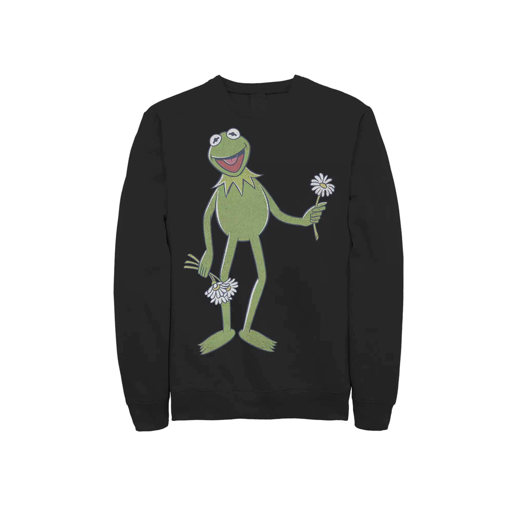 Disney's The Muppets Kermit The Frog Men's Portrait Sweatshirt,  Product Image