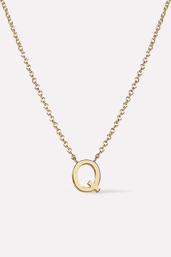 Ana Luisa Gold Letter Initial Necklace, Womens at Urban Outfitters Product Image