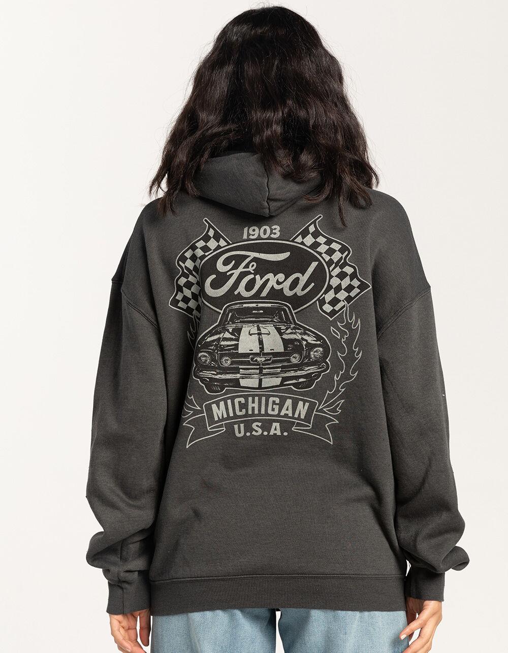 FORD Michigan Womens Hoodie - BLACK Product Image