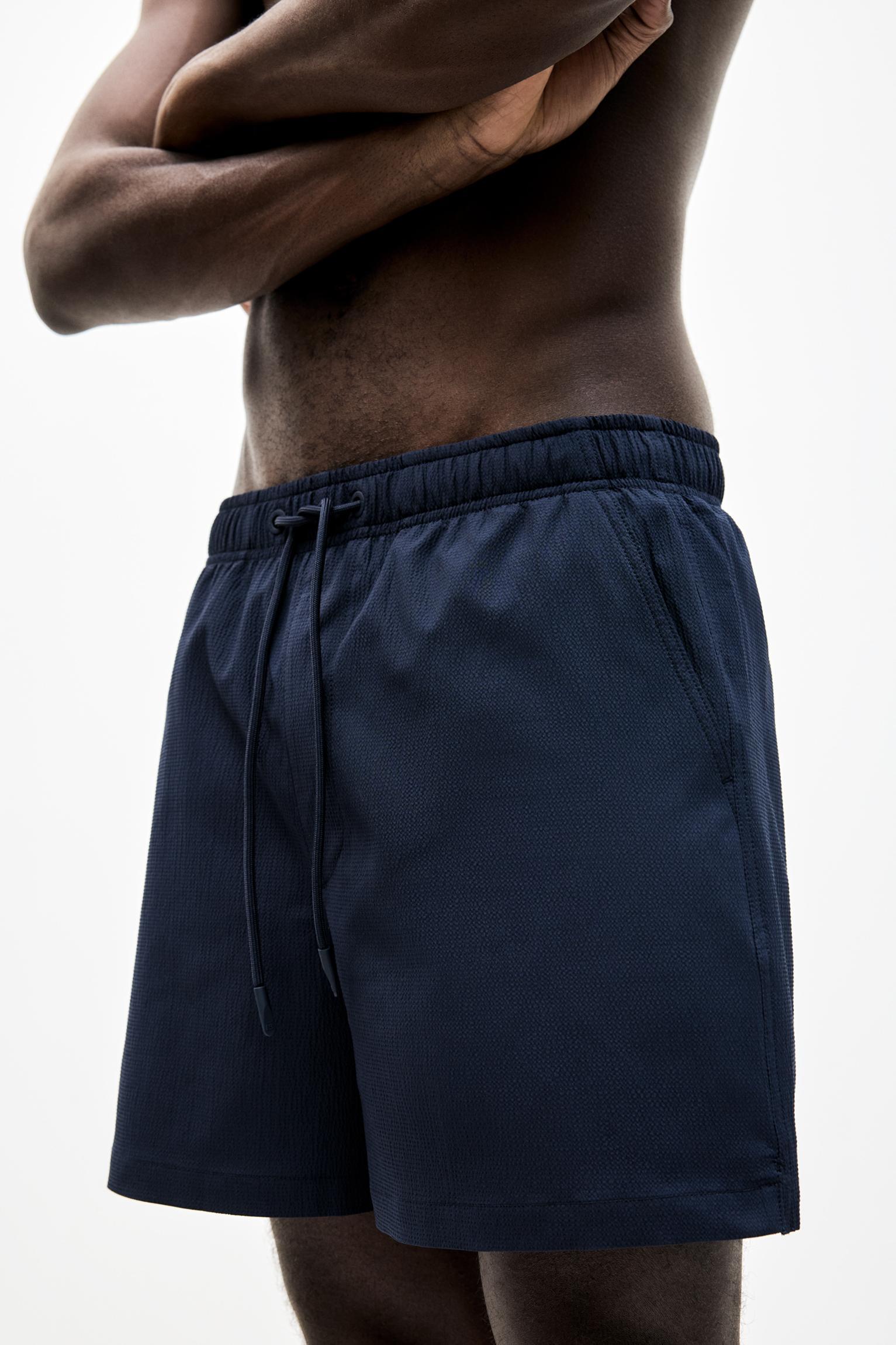 Textured fabric board shorts Product Image