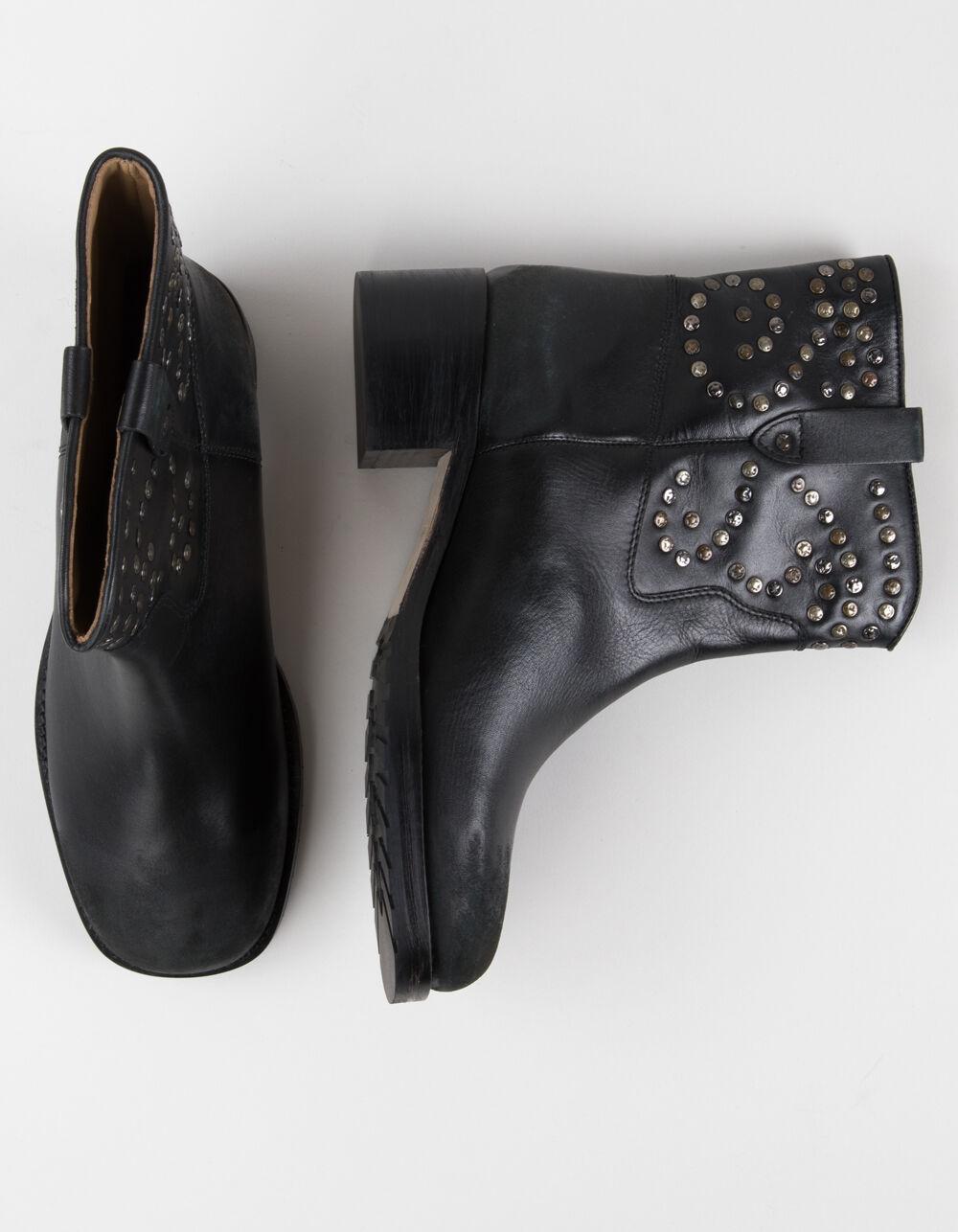 FREE PEOPLE Harmony Womens Studded Ankle Boots - TAN Product Image