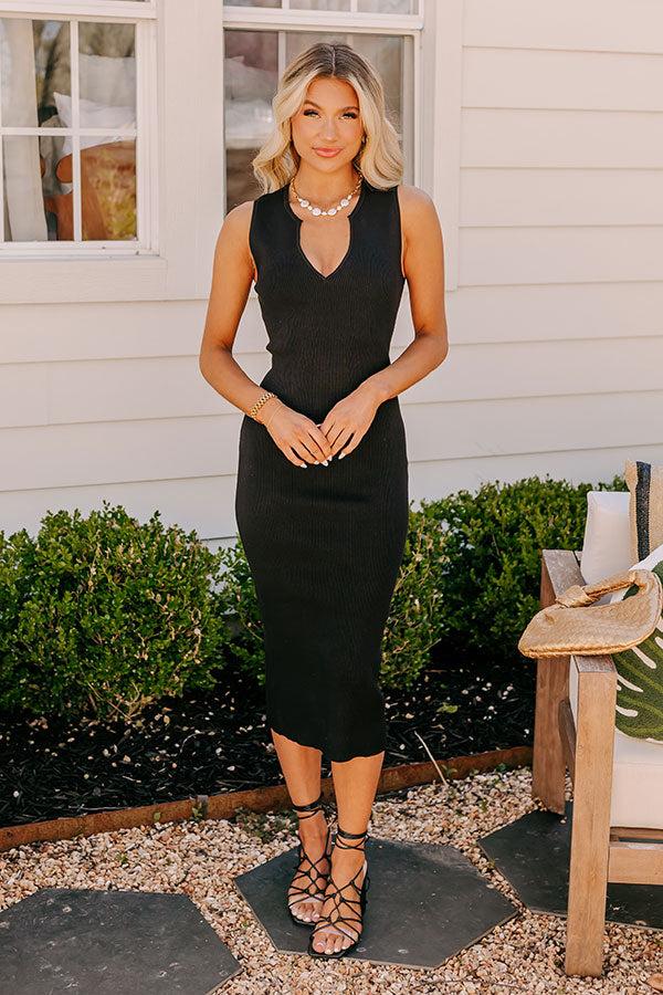 Manhattan Stroll Ribbed Midi Product Image