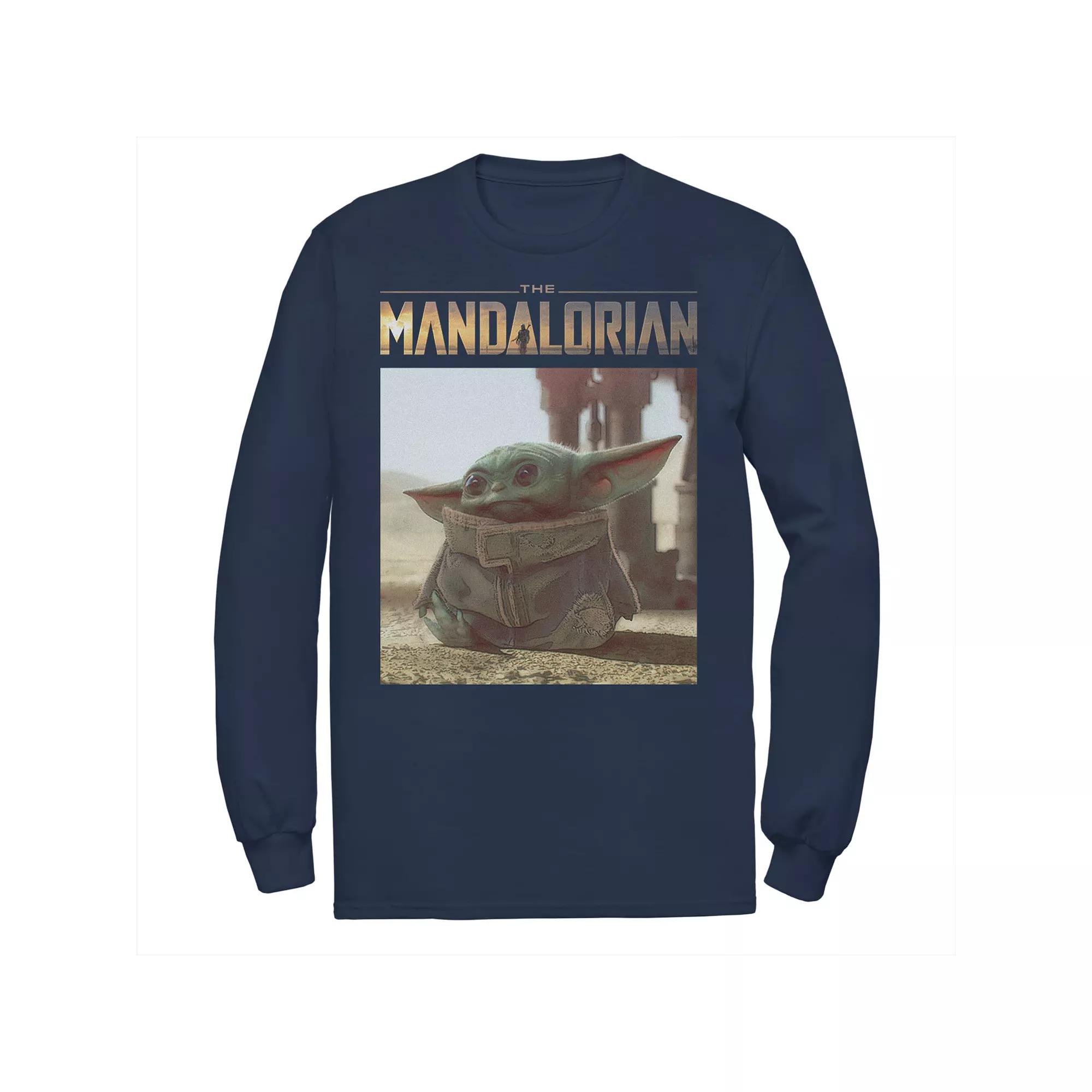 Mens Marvel The Hulk Glitched Poster Long Sleeve Graphic Tee Product Image