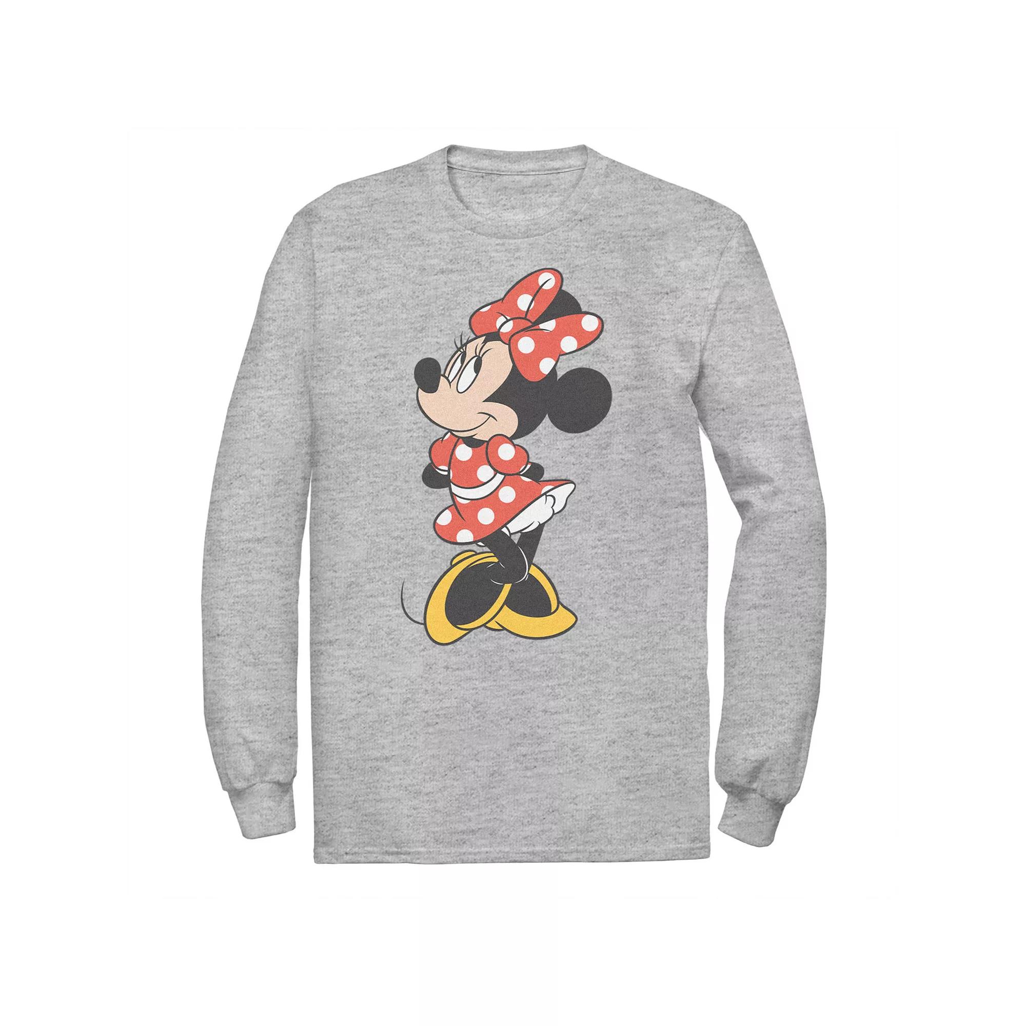 Disney's Minnie Mouse Big & Tall Traditional Pose Long Sleeve, Men's,  Product Image