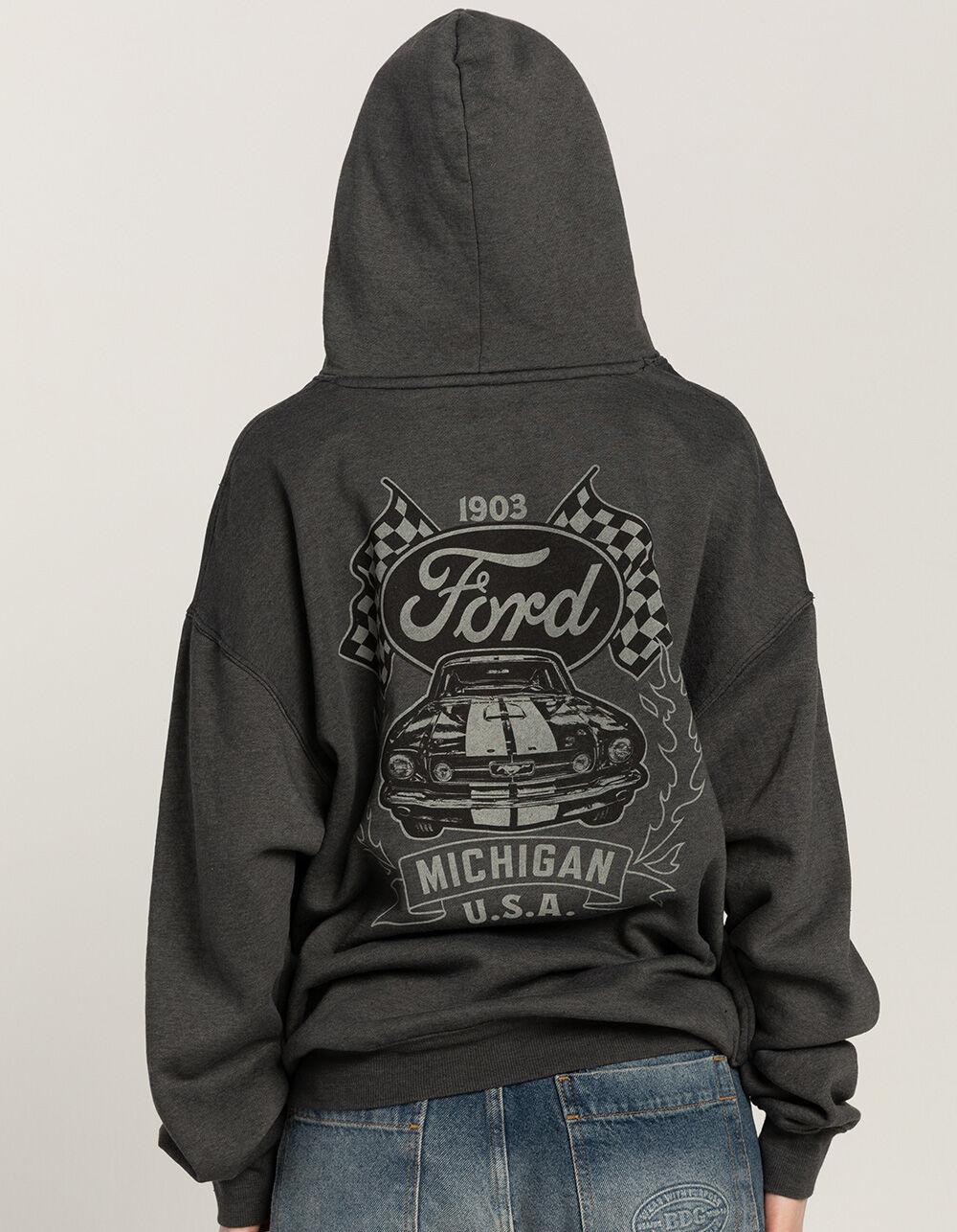 FORD Michigan Womens Hoodie - BLACK Product Image
