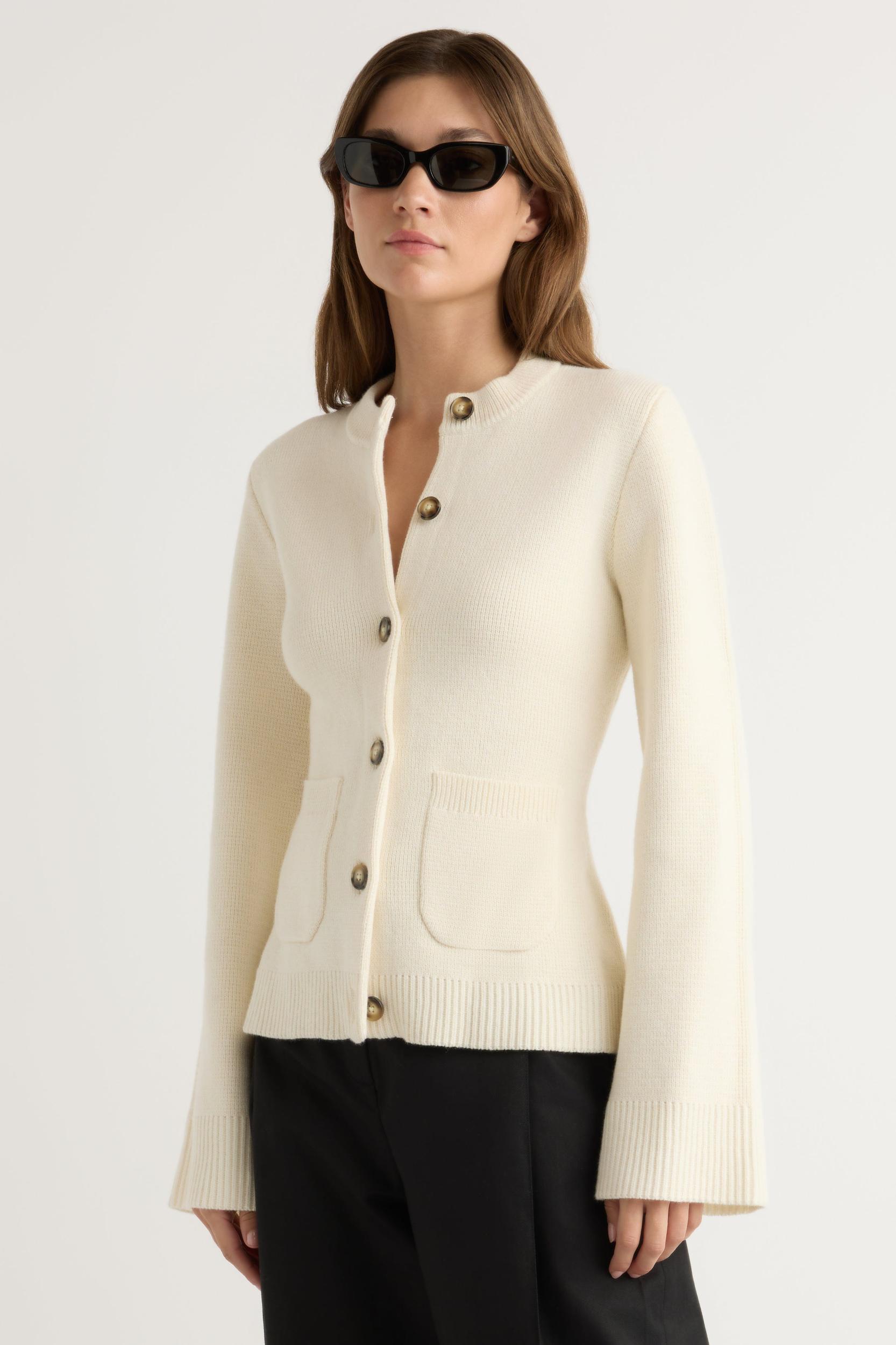 Eames Organic Cotton-Wool Cardigan Product Image