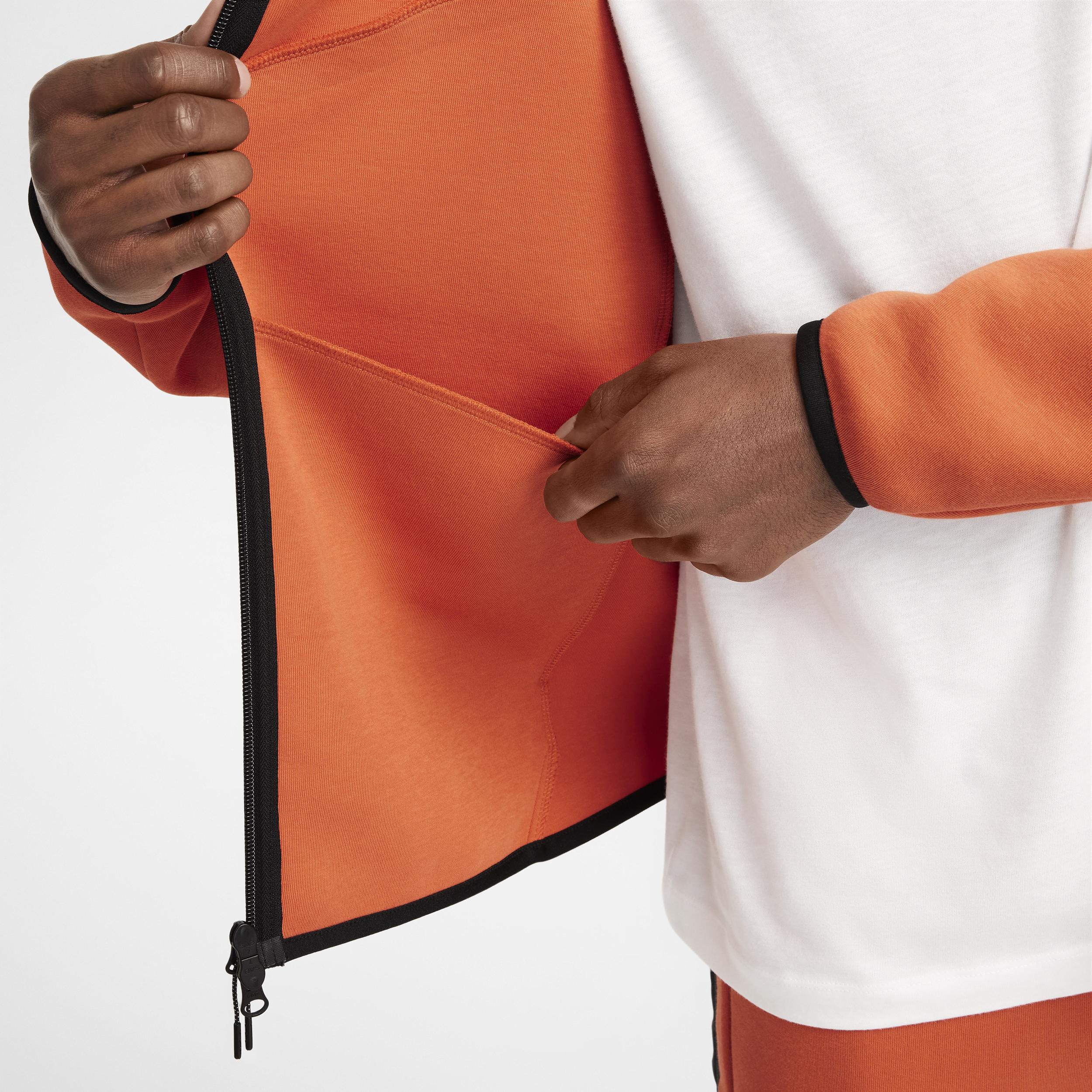 Mens Nike Tech Full-Zip Fleece Windrunner Hoodie Product Image