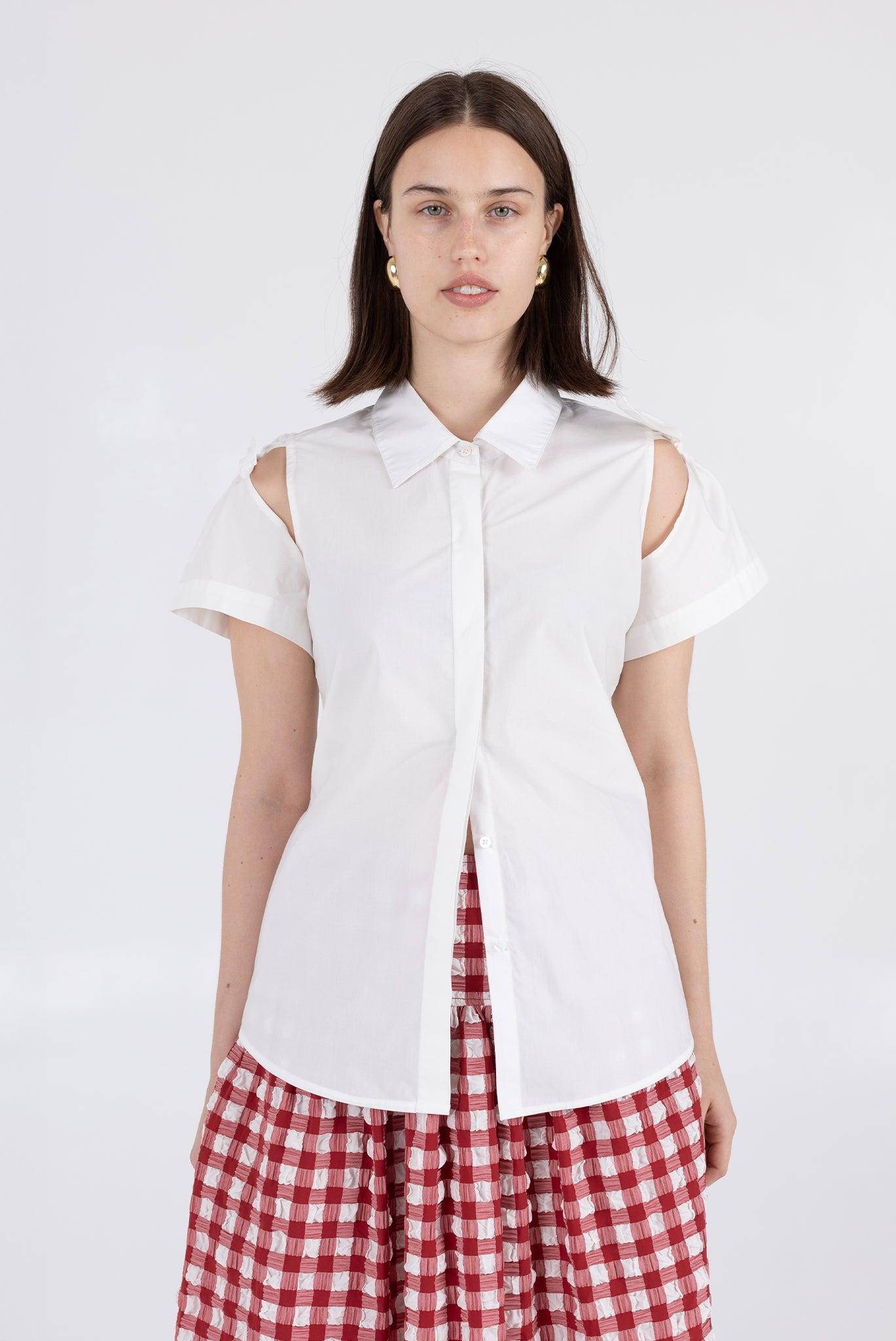 Kerchief Top - Salt Product Image