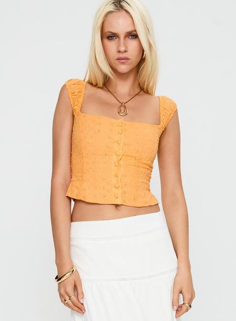 Jenalee Top Orange Product Image