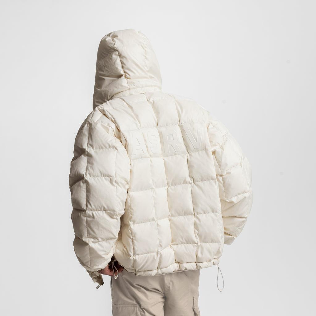 0551. Weather-Ready Down Puffer Jacket - Ivory Cream Product Image