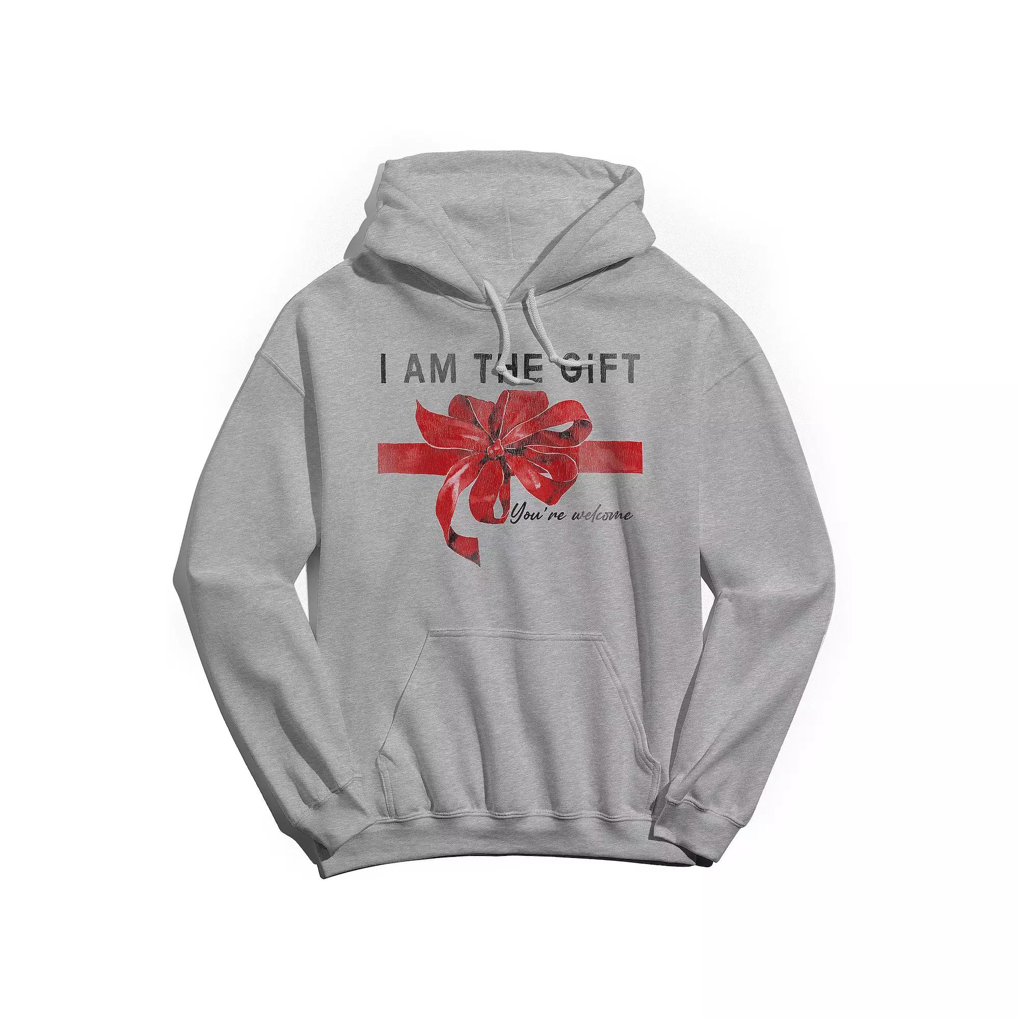 Men's I Am The Gift Hoodie, Women's, Size: Large, Sport Gray Product Image