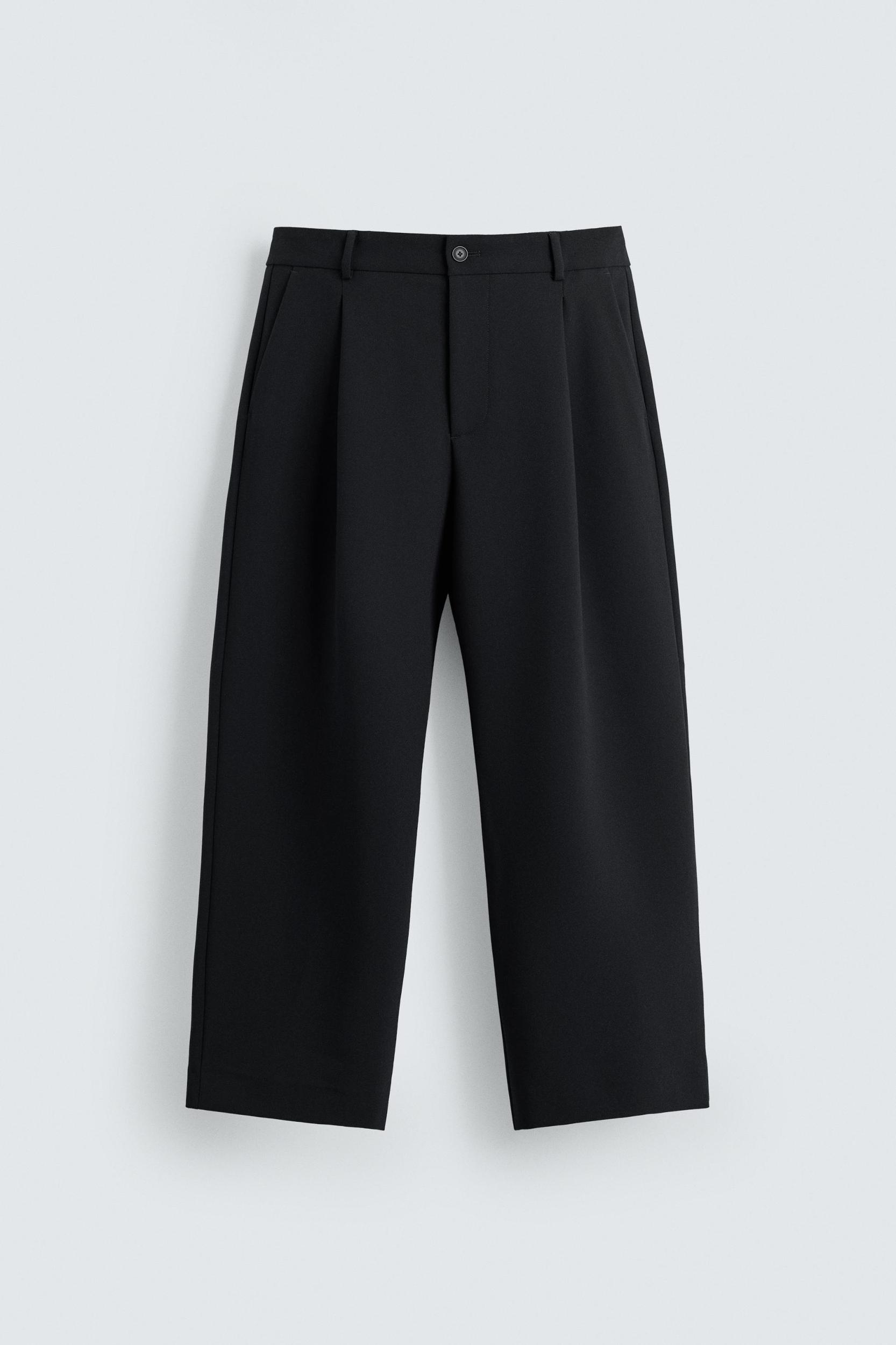 PLEATED RELAXED FIT PANTS Product Image