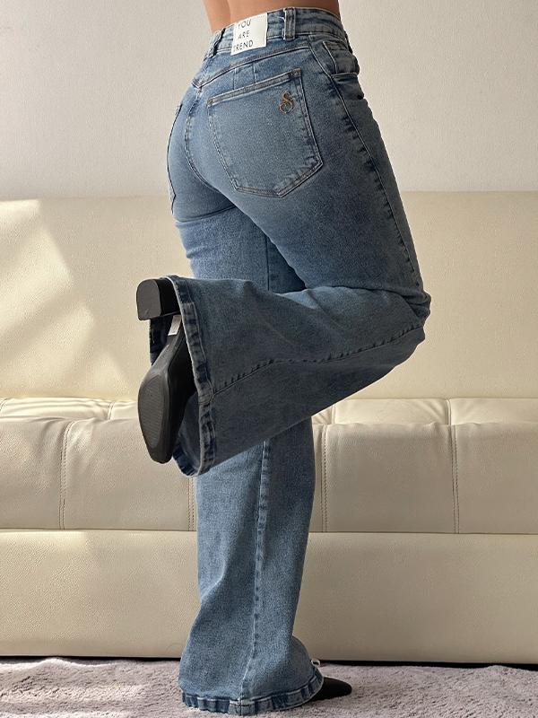 American Vintage Slim Fit Flare Jeans Product Image