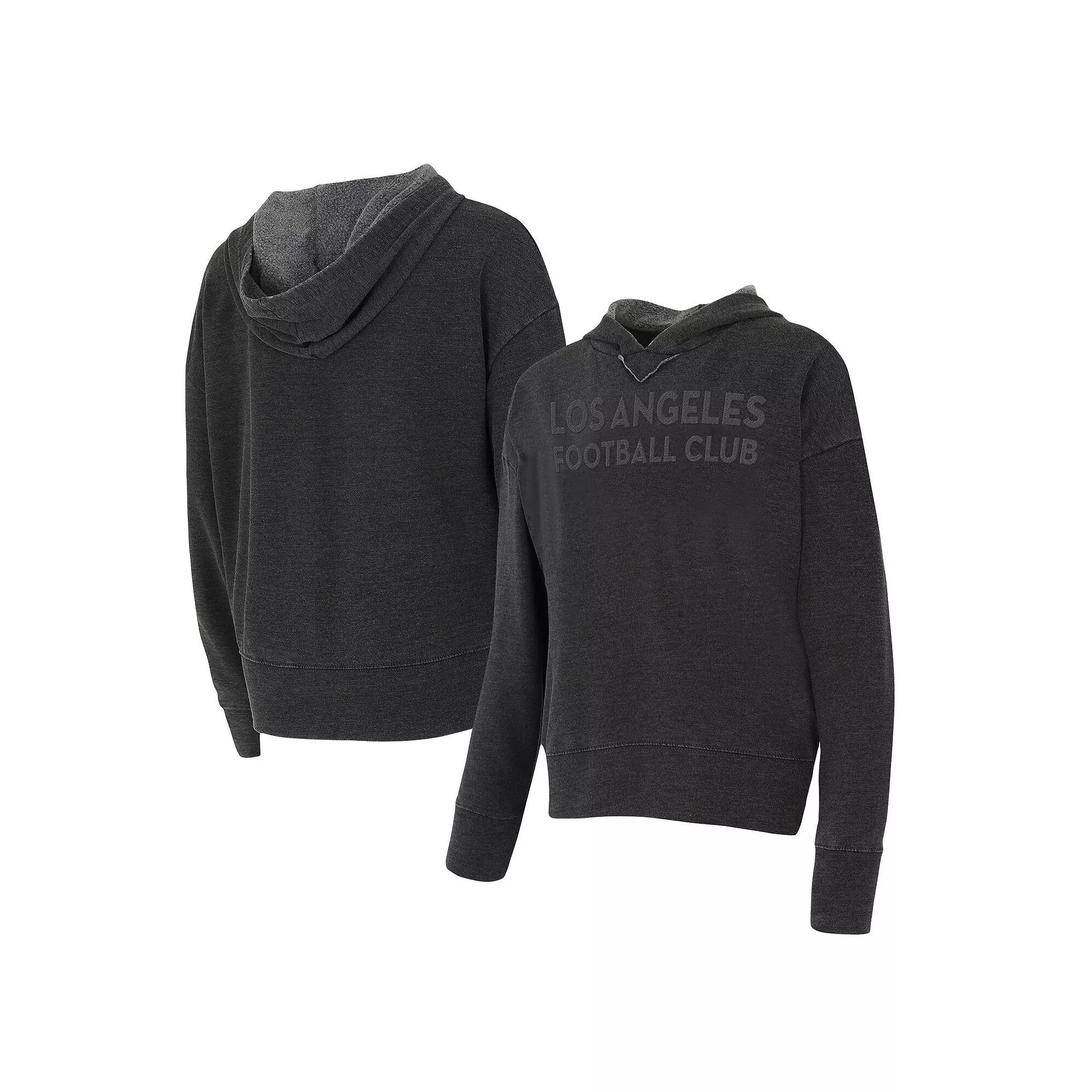 Women's Concepts Sport Charcoal LAFC Volley Hoodie Long Sleeve T-Shirt,  Product Image