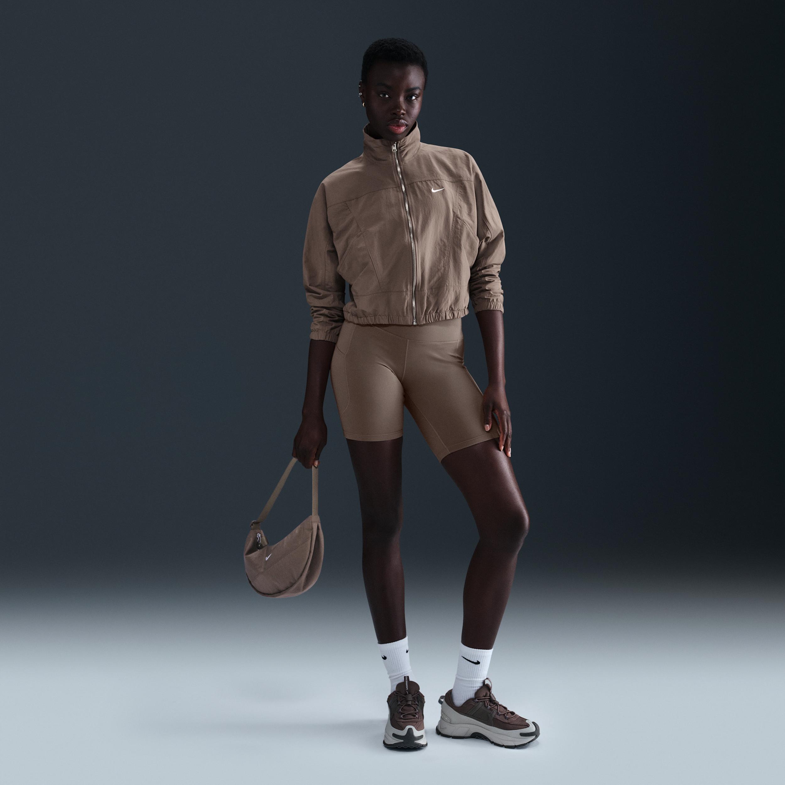 Womens Nike Sportswear Everything Wovens Oversized Repel UV Protection Jacket | HJ0999-010 Product Image