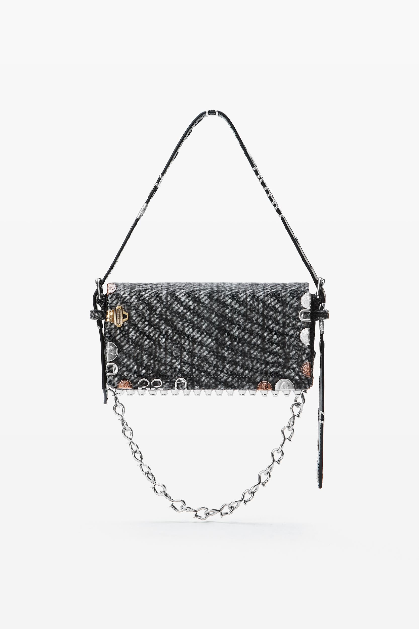 Black Ricco Rogue Slim Flap Bag Product Image