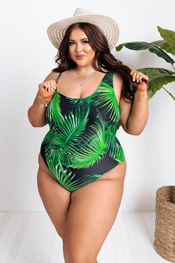 Tropical Terrace One Piece Swimsuit Curves Product Image