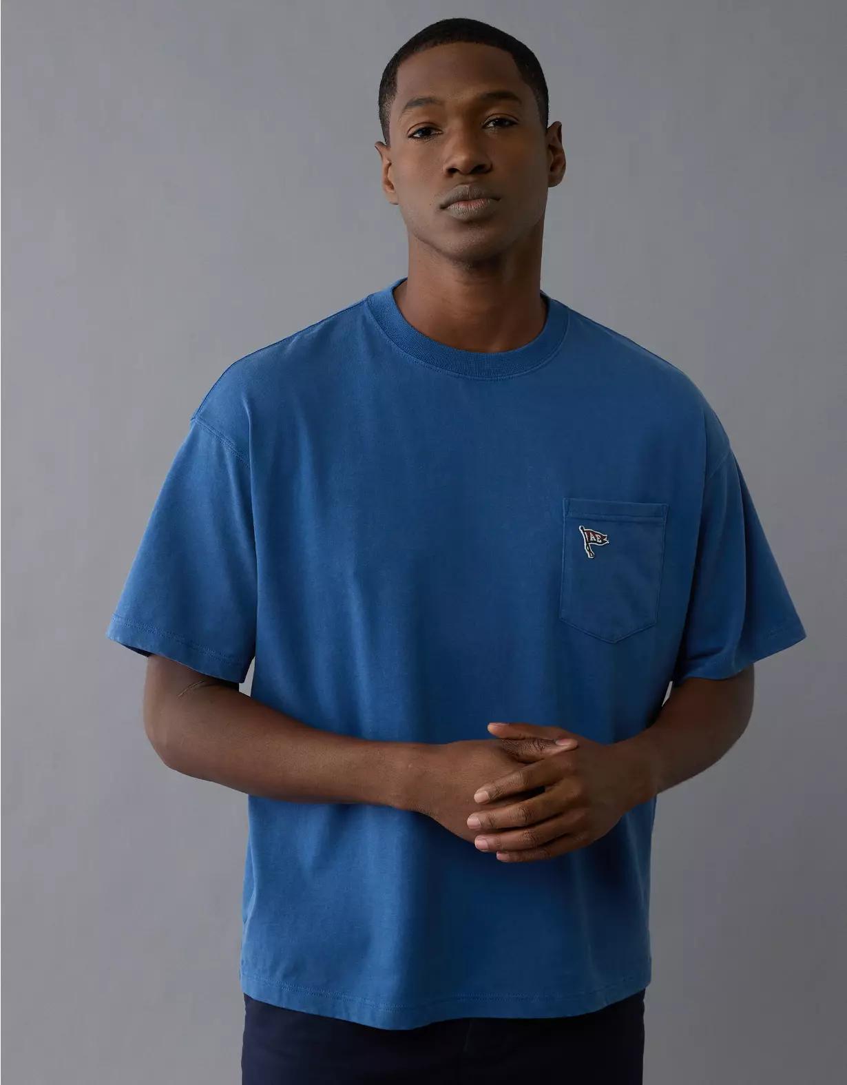 AE Boxy Nautical Graphic T-Shirt Product Image