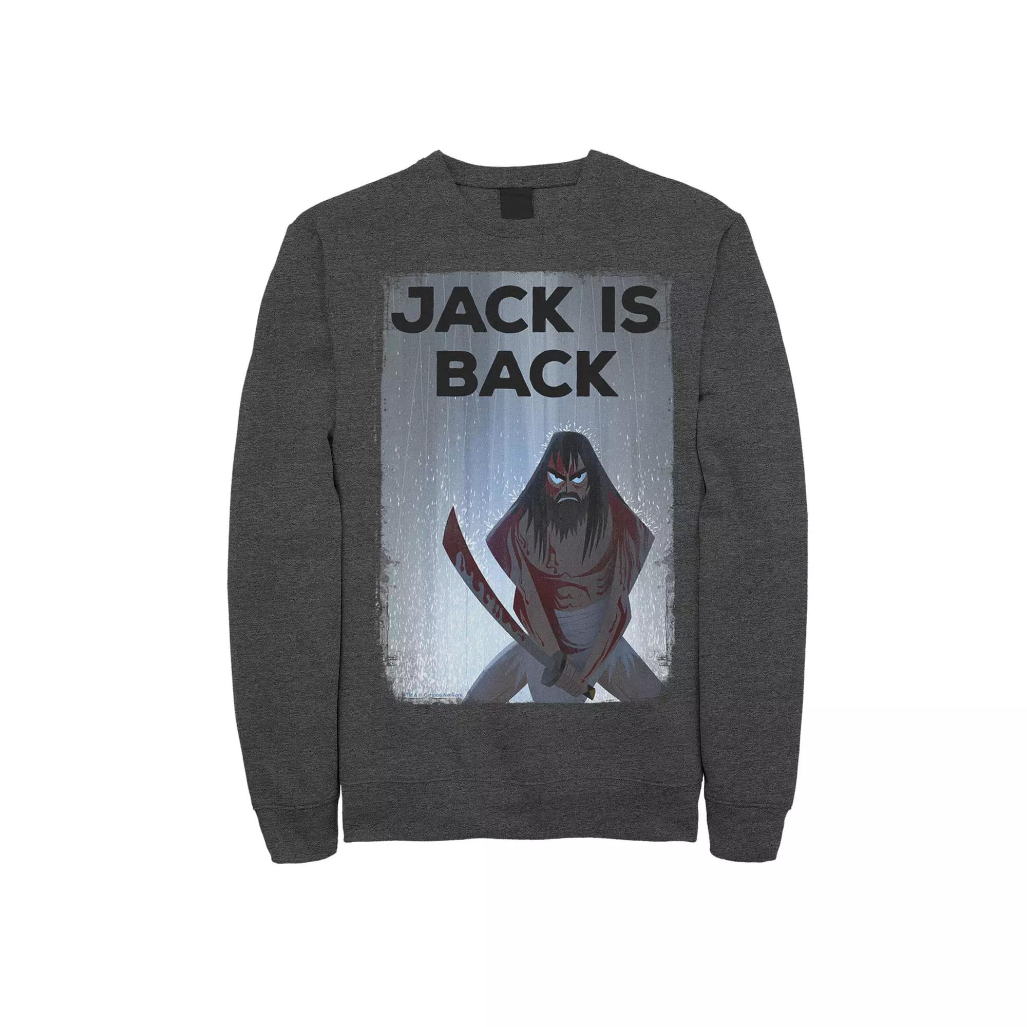 Men's Cartoon Network Samurai Jack The Jack Is Back Rainwaters Fleece,  Product Image